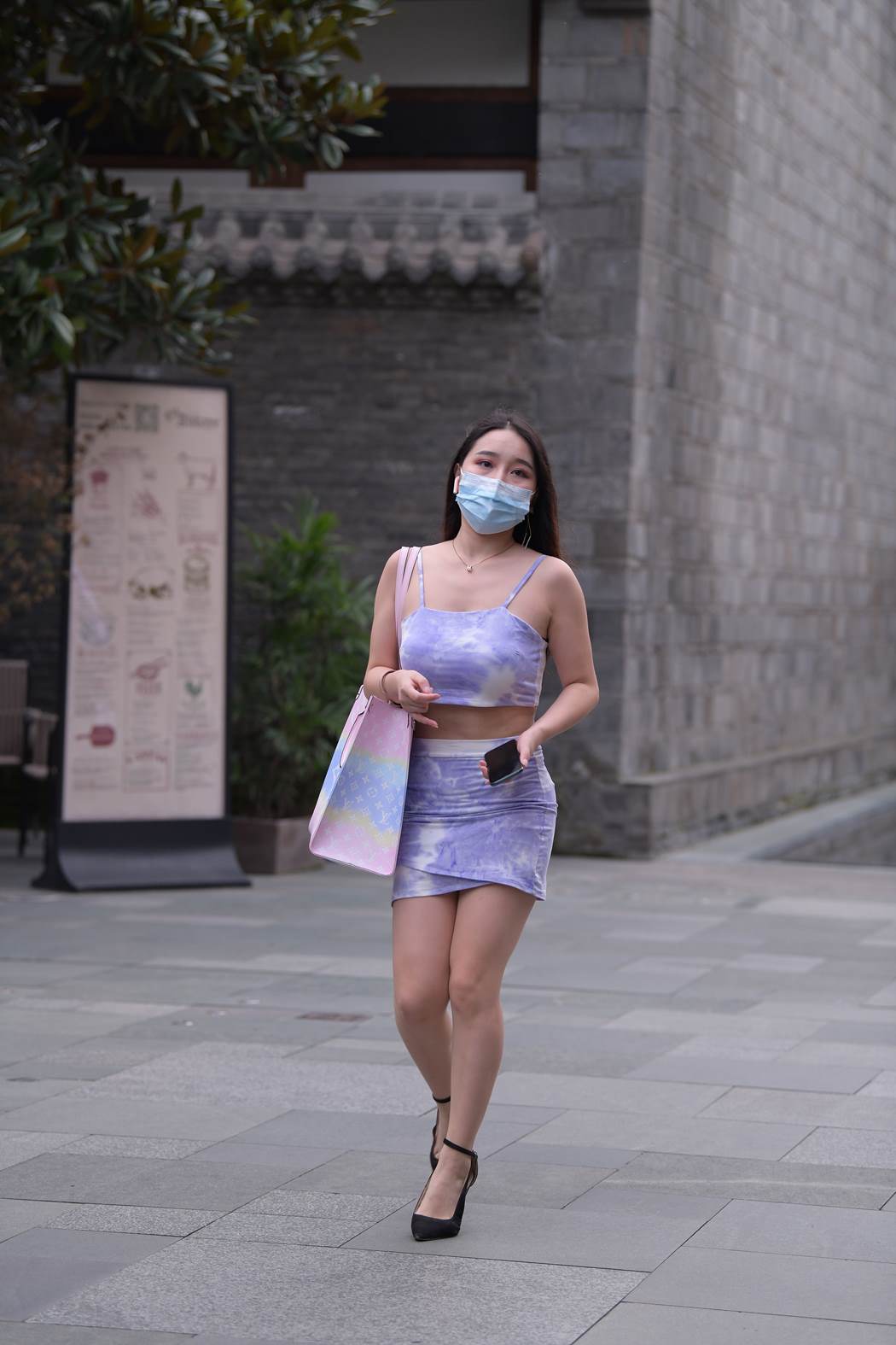 精选街拍作品 NO.5892 晕染风套装裙[100P/182MB]插图2