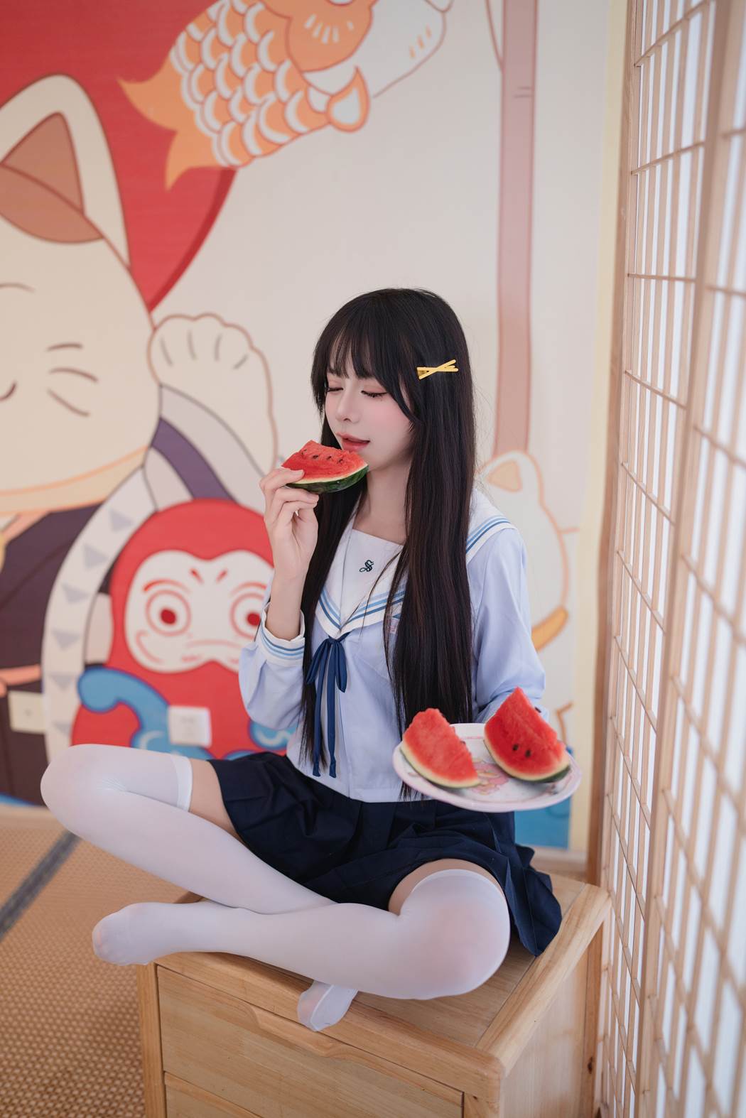 [拍了个就这] 吃了个迟 NO.002 – 夏日呓语[162P/442MB]插图1