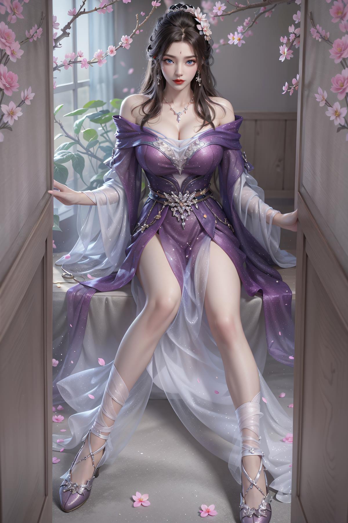 AI绘画 688 完美世界-月婵[36P/204M]插图3