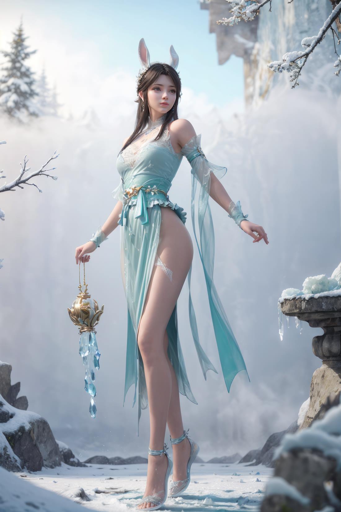 AI绘画 706 斗破-萧薰儿[56P/777M]插图