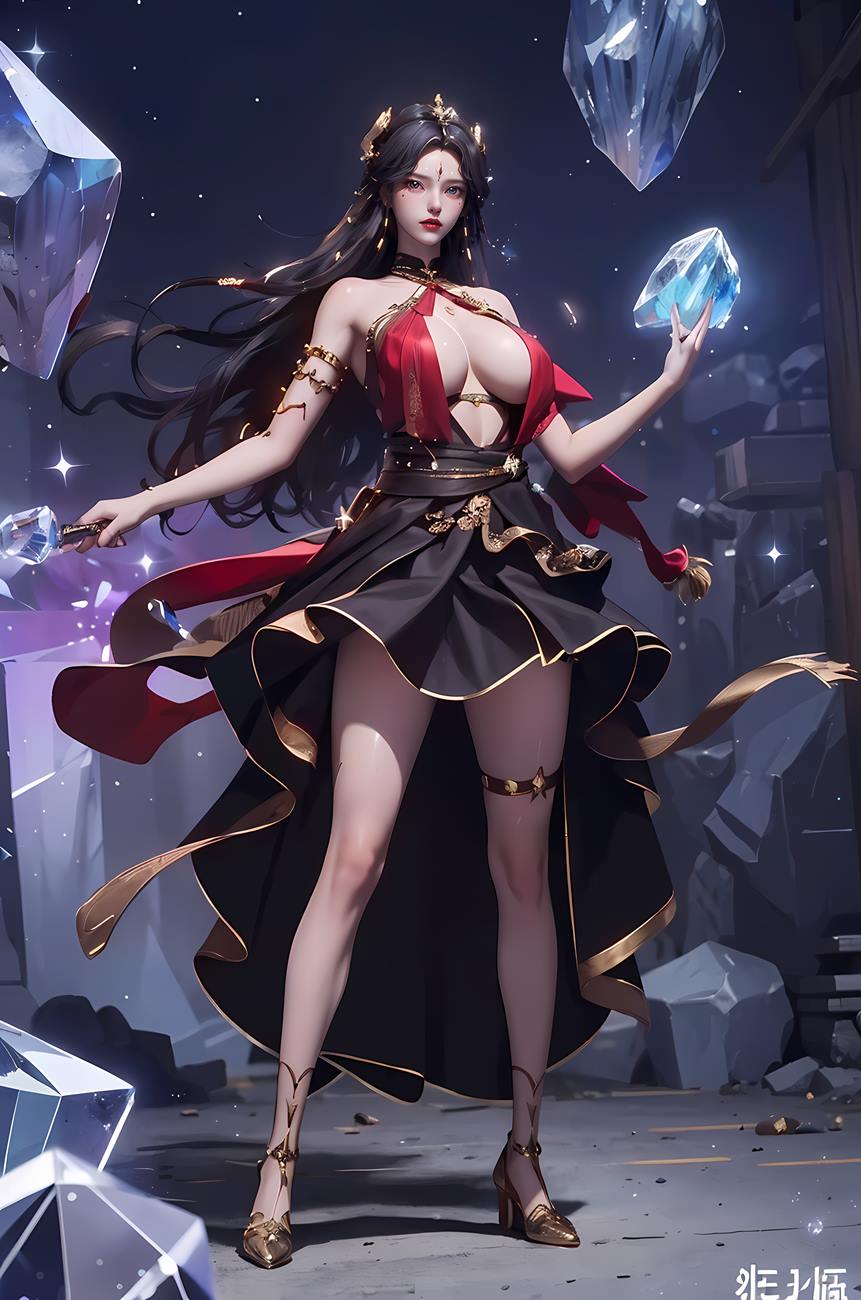 AI绘画 676 神印王座-冷筱[90P/1.01GB]插图3