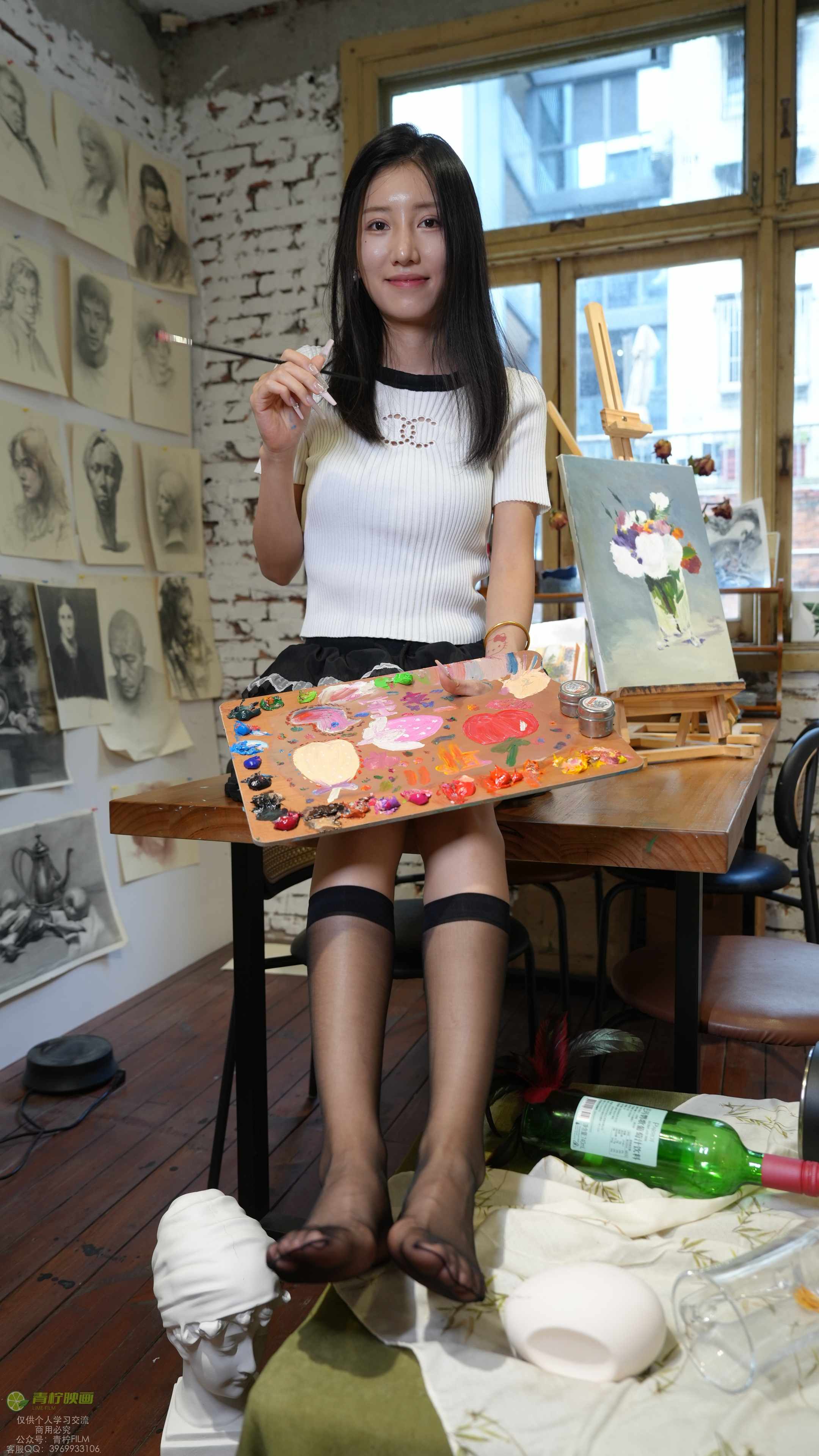 青柠映画 No.52 芥末 画室2素材 [136P/2V/4.9G]插图1