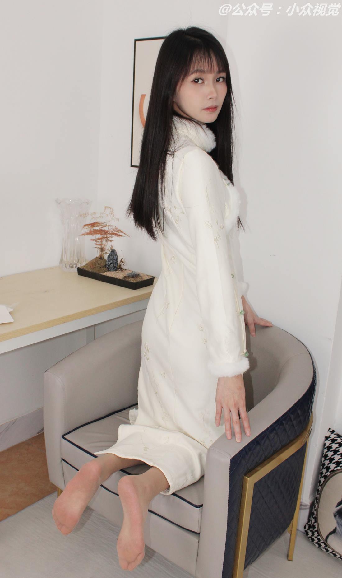 [小众视觉] NO.003 棉旗袍 敏儿［150P/1V/1.56G］插图3