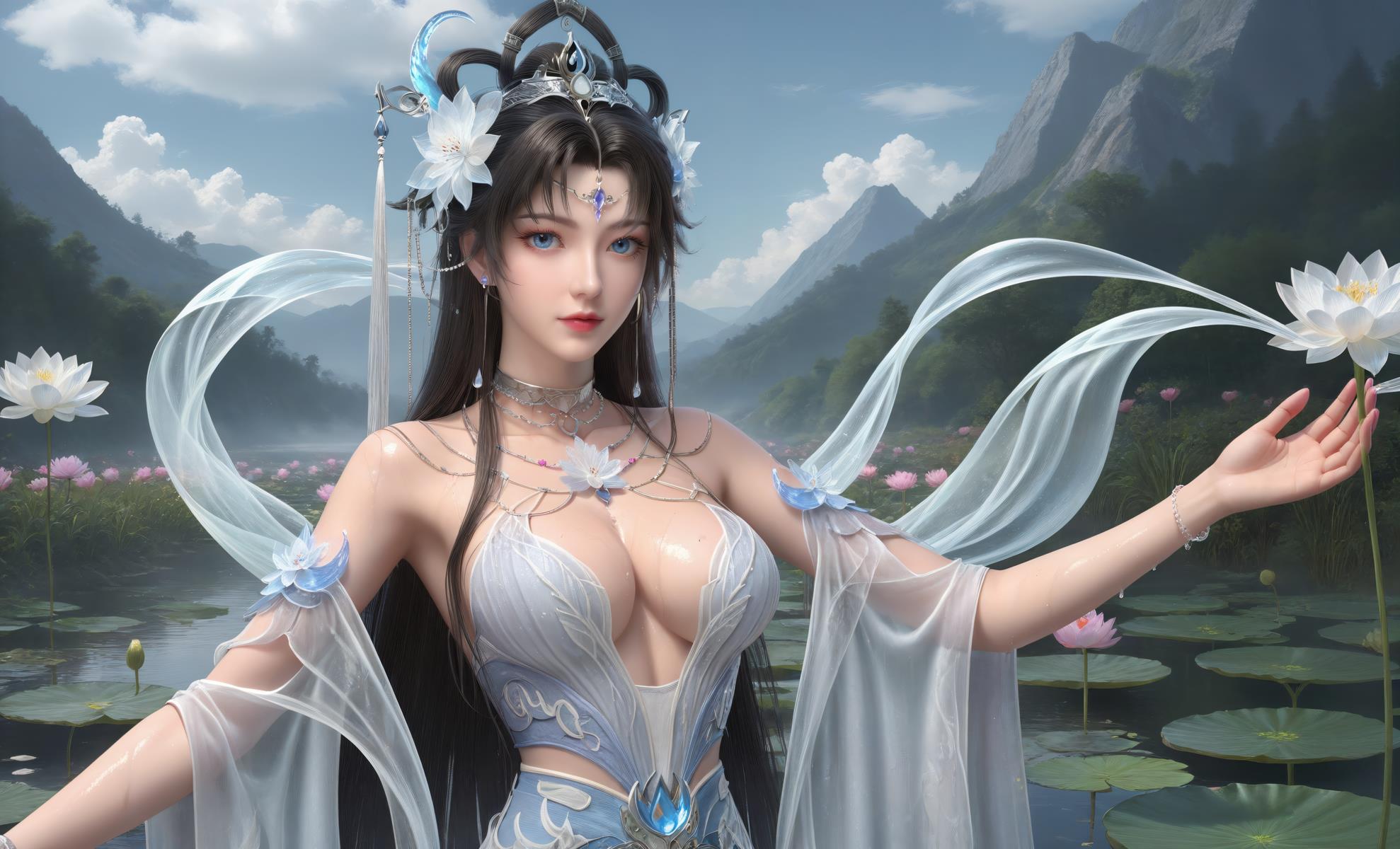 AI绘画 702 邀月 [136P/427M]插图3