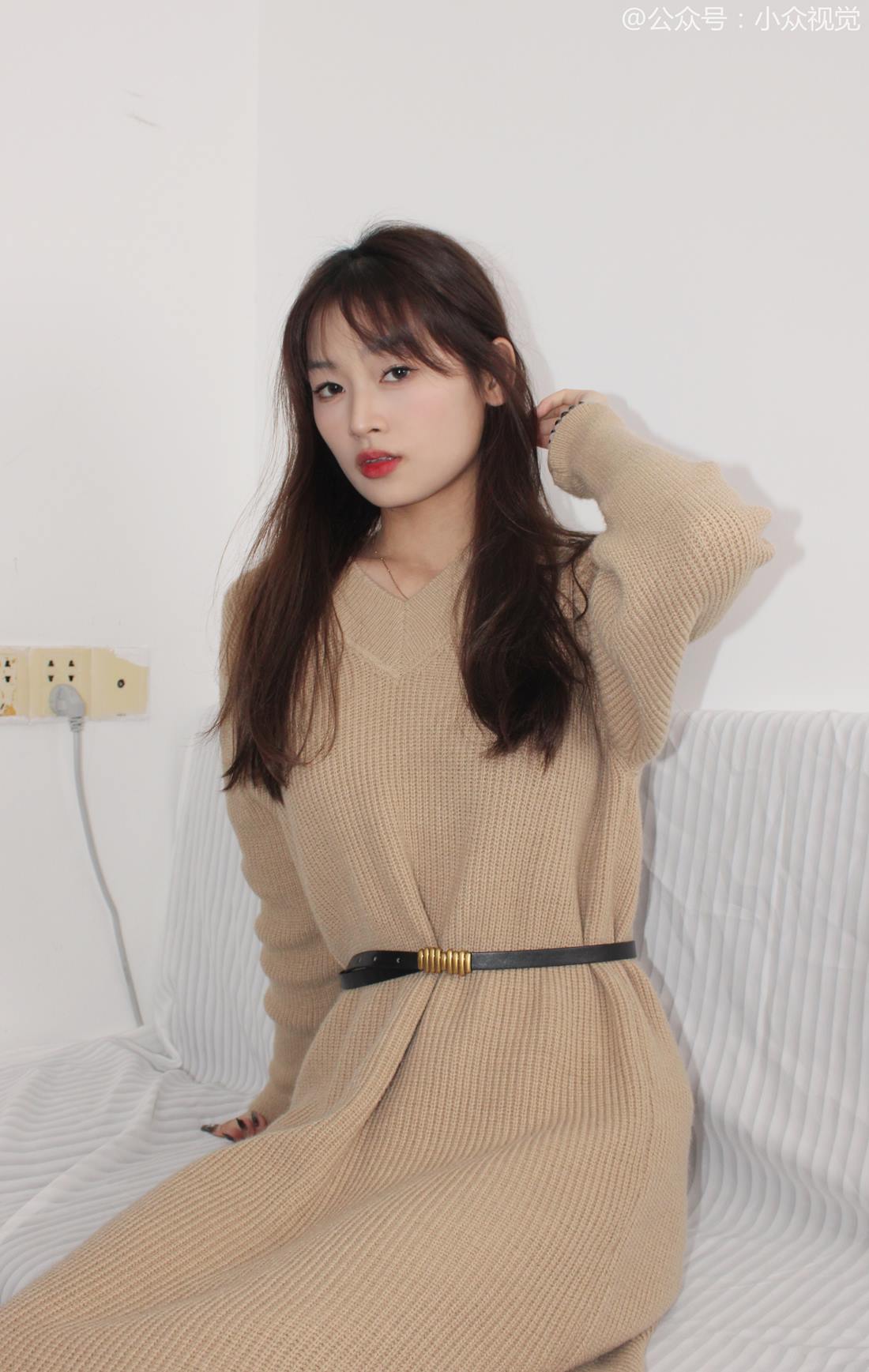 [小众视觉] NO.002 米色系毛衣 蓉蓉［141P/1V/1.58G］插图3