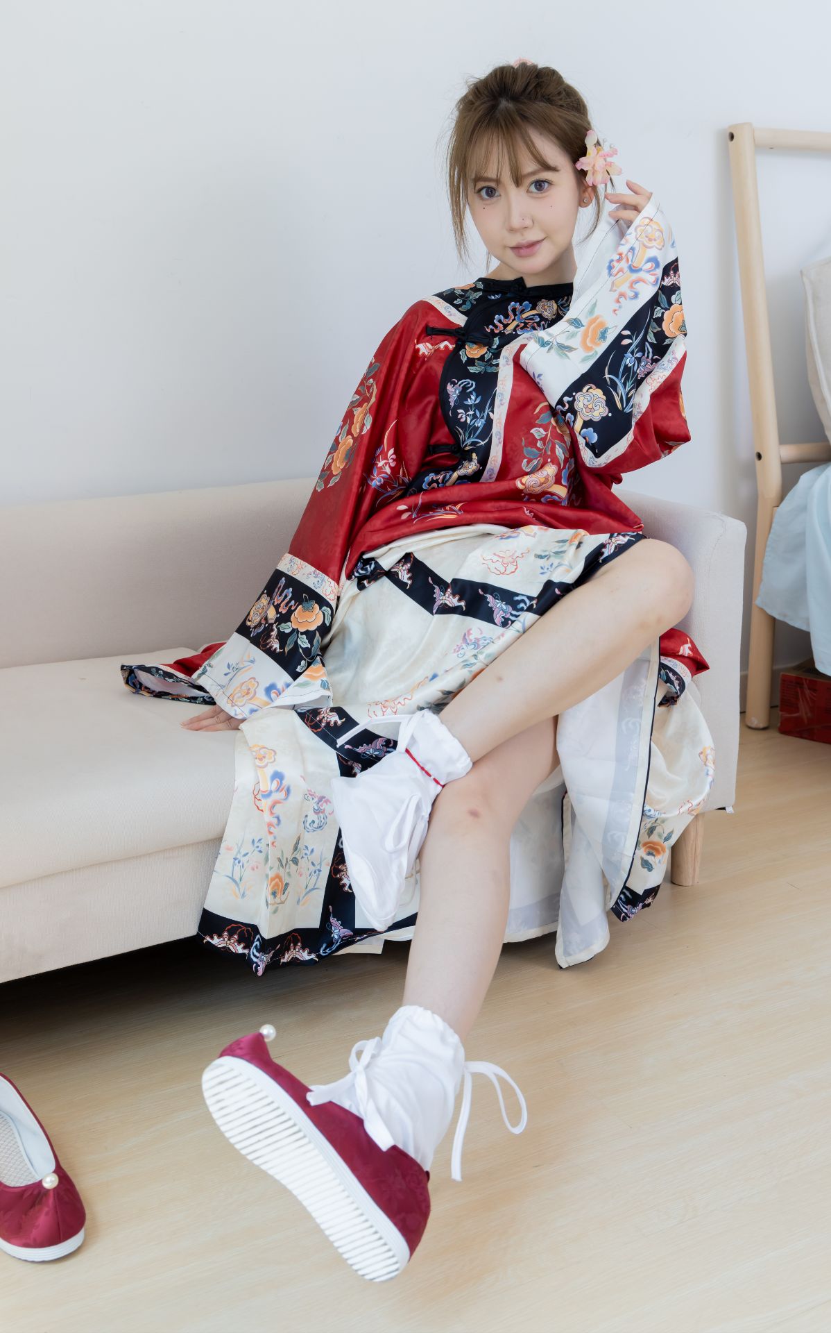 物恋2429期：小曦-汉服、布鞋、足袋、白棉袜(197p+1v/3.85GB)插图3