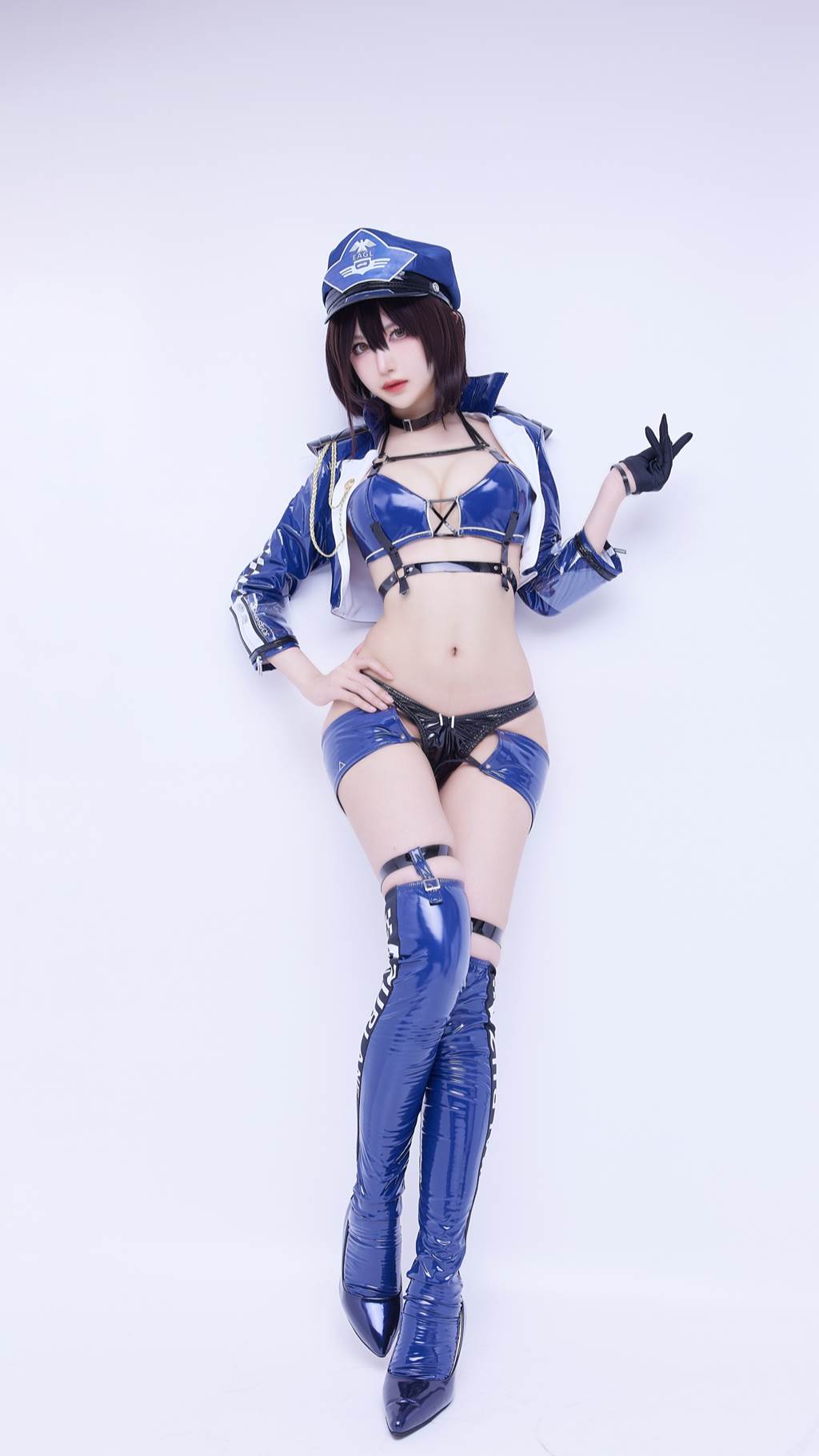 Shika小鹿鹿 – 碧蓝航线 巴尔的摩赛车服[9P/48MB]插图1