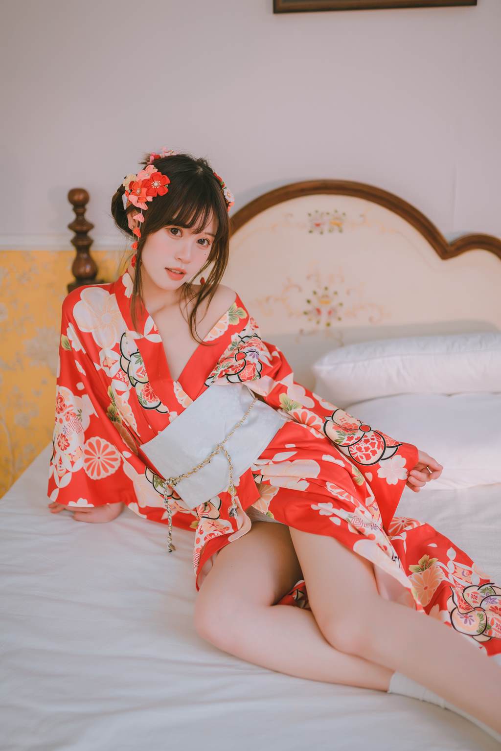 千反田鹿子 – 日常 浴衣室内[49P/741MB]插图1