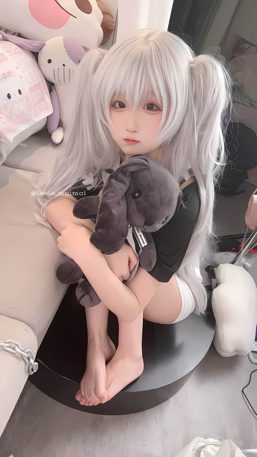 Seele麦麦  白色双马尾[16P/77MB]插图2