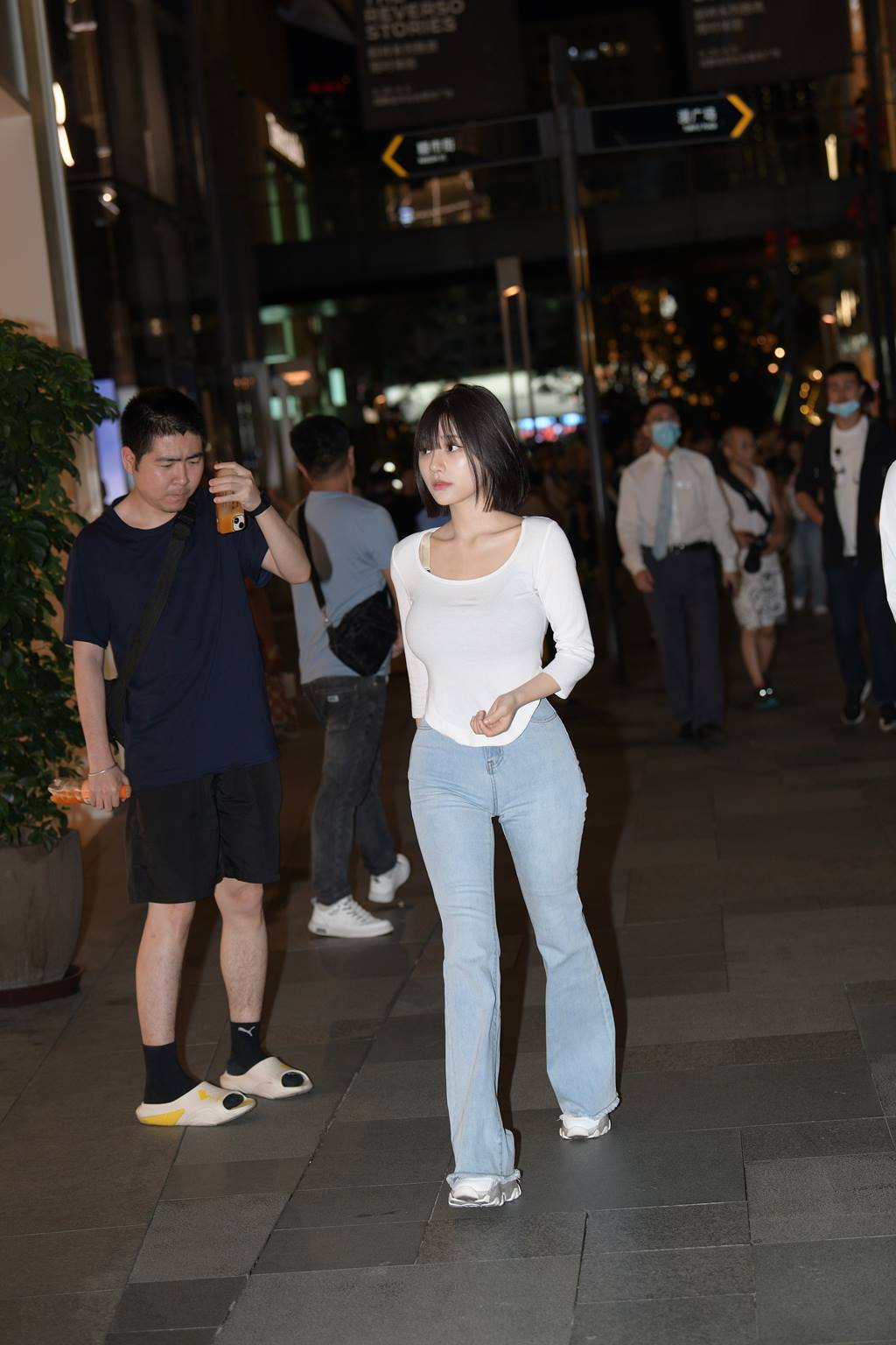 精选街拍作品 NO.5951 甜美牛仔裤[75P/217MB]插图3