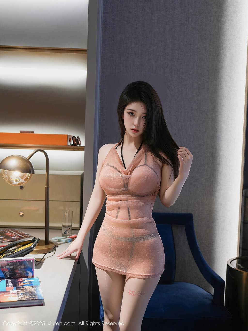 [Xiuren绣人网]2025.09.12 NO.10758 烧烧小桃[46+1P/542MB]插图1