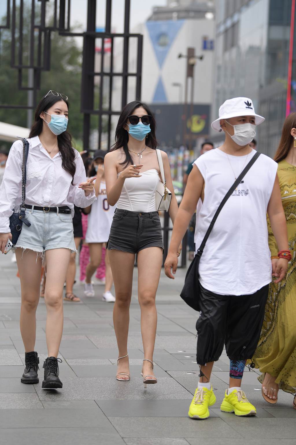 精选街拍作品 NO.6023 高腰牛仔短裤[165P/353MB]插图3