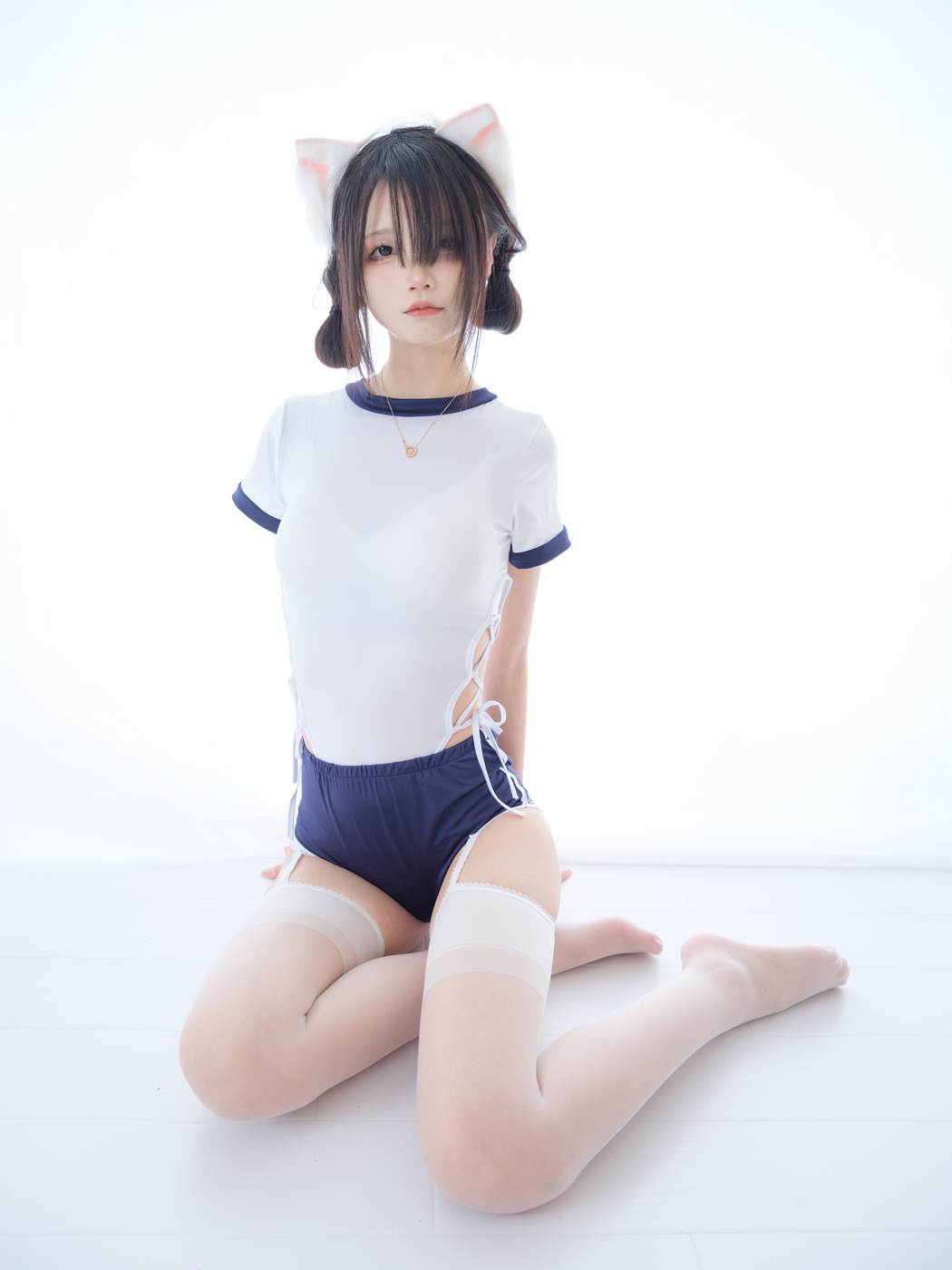 五更百鬼  舰长 体操服 猫耳[25P/152MB]插图2