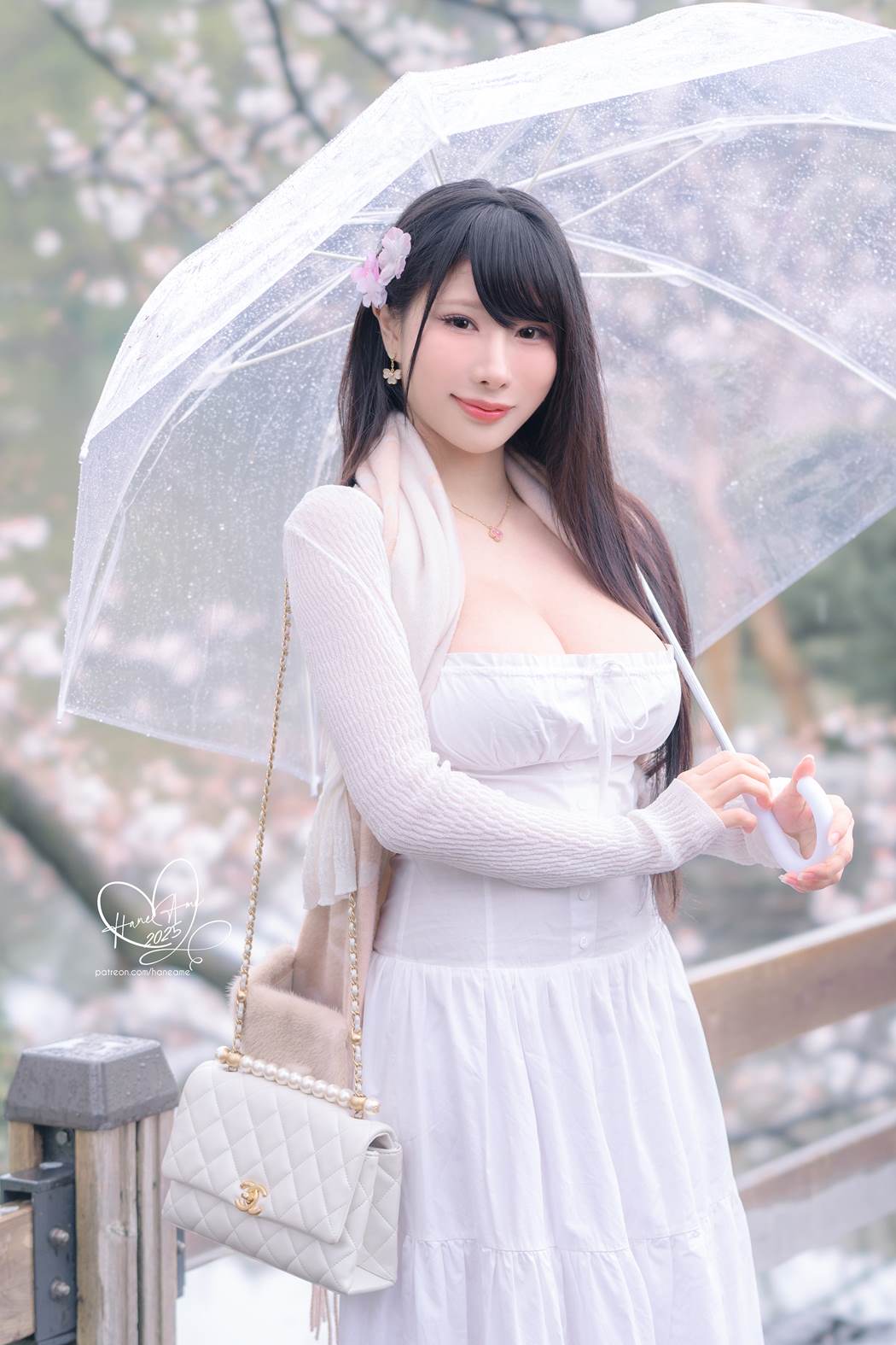 Hane Ame 雨波写真 – 雨樱下的约定[62P/4V/927MB]插图3