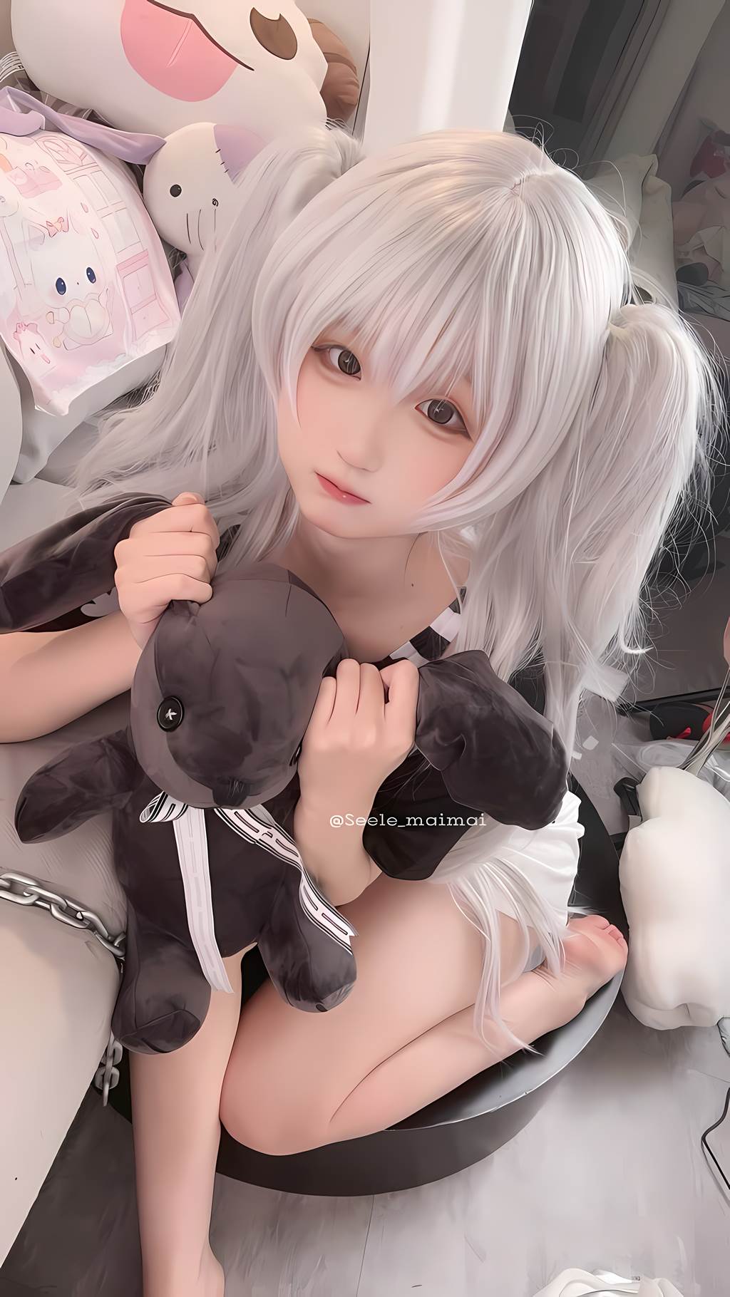 Seele麦麦  白色双马尾[16P/77MB]插图3