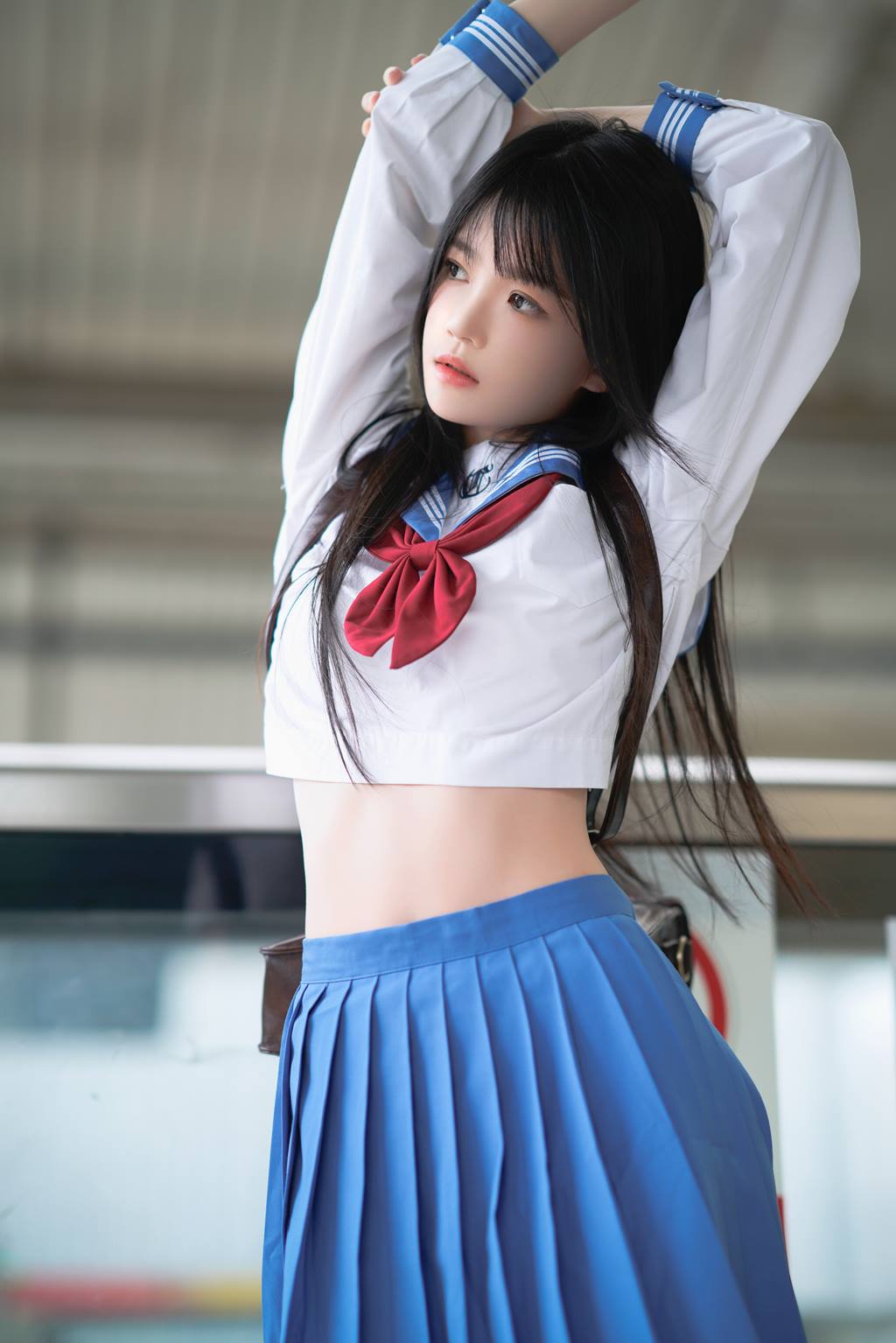 桜桃喵 – 地铁JK[33P/527MB]插图1