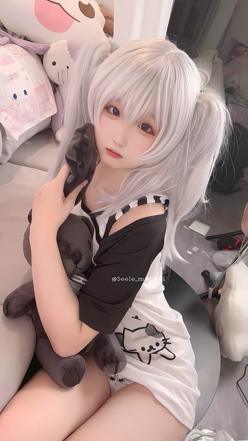 Seele麦麦  白色双马尾[16P/77MB]插图