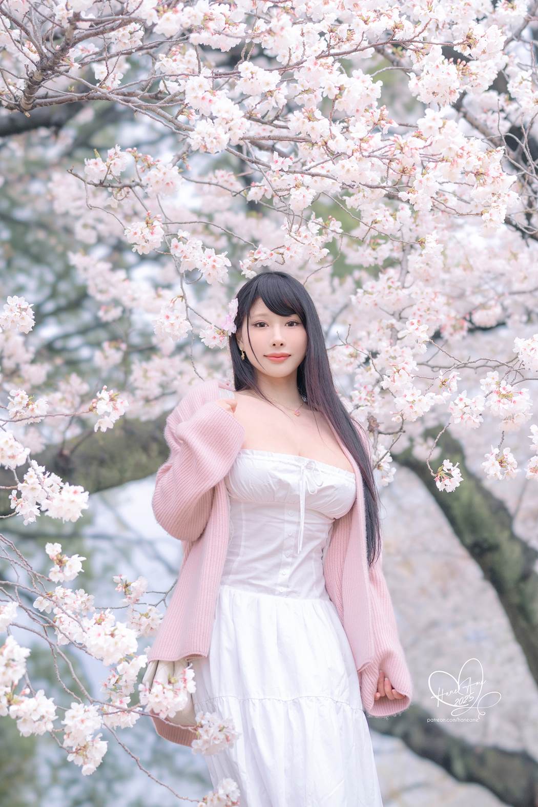 Hane Ame 雨波写真 – 雨樱下的约定[62P/4V/927MB]插图