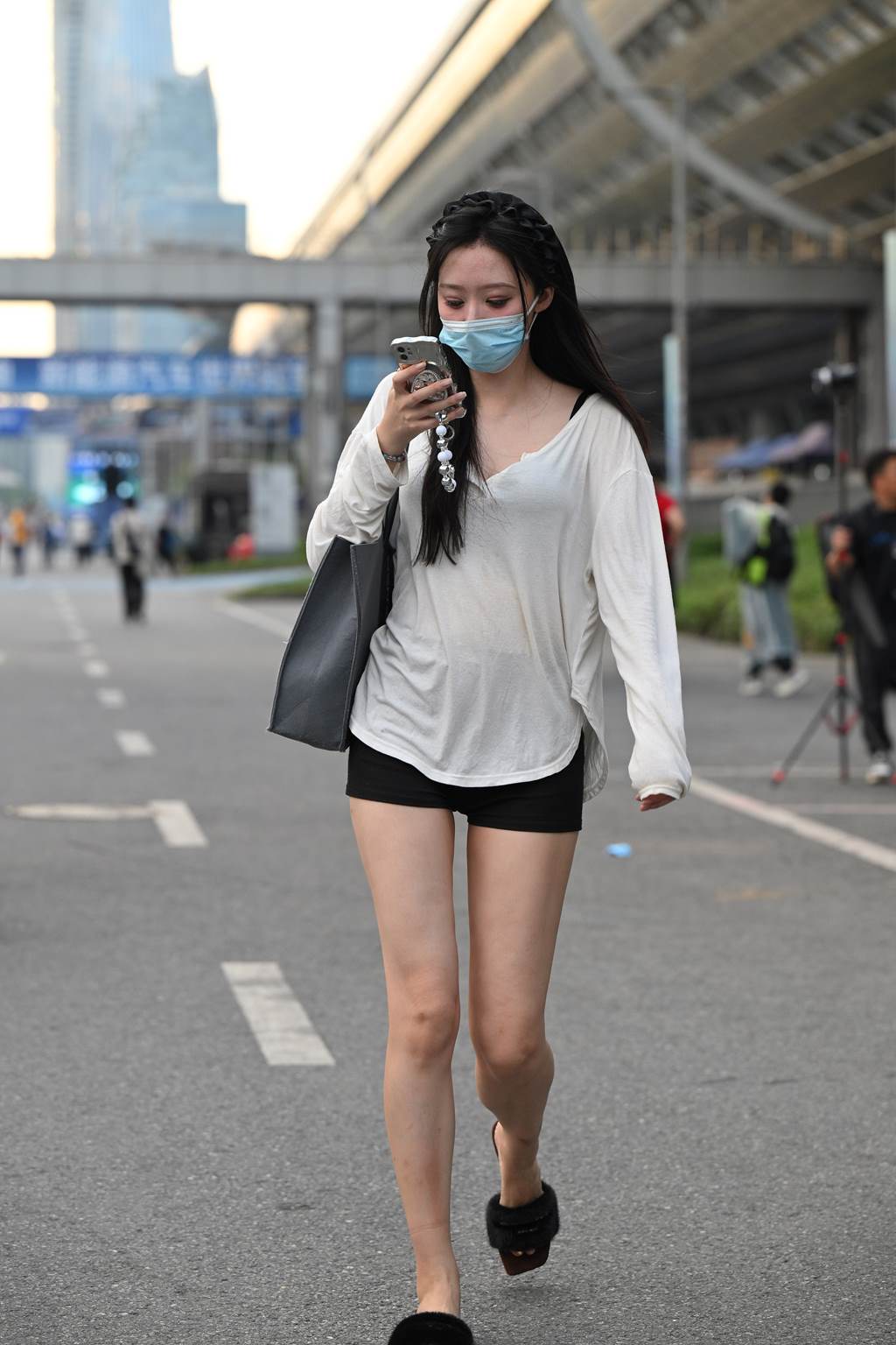 精选街拍作品 NO.6033 黑白搭配[49P/138MB]插图