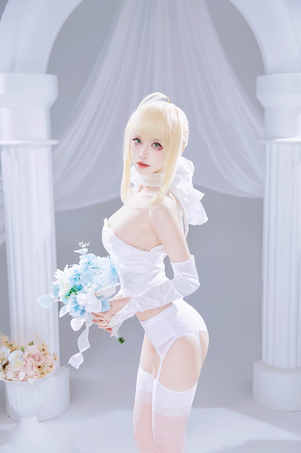 Shika小鹿鹿 – FGO Saber花嫁[22P/284MB]插图