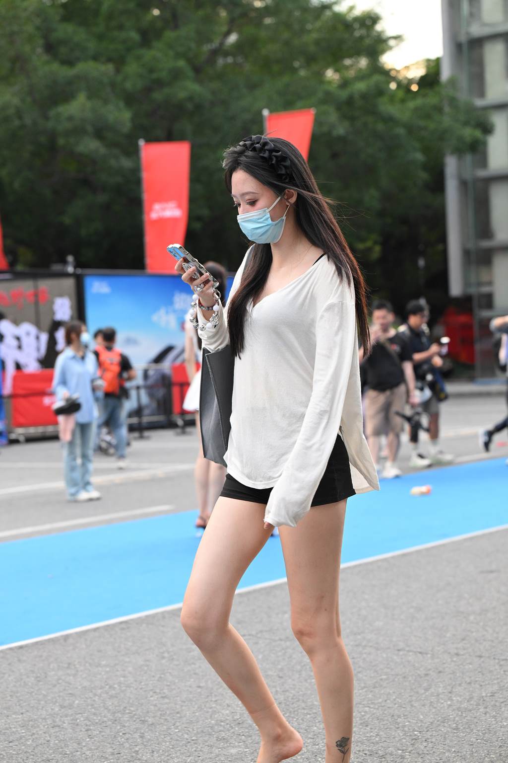 精选街拍作品 NO.6033 黑白搭配[49P/138MB]插图1