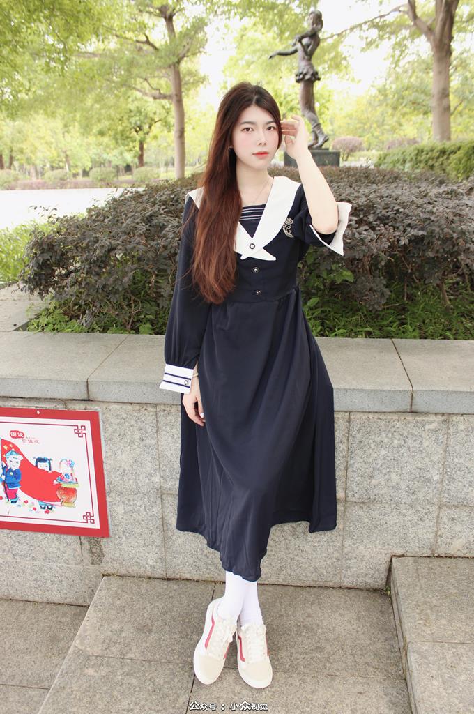 小众视觉 031-雪糕水手服板鞋白袜［110P/1V/5.92G］插图1