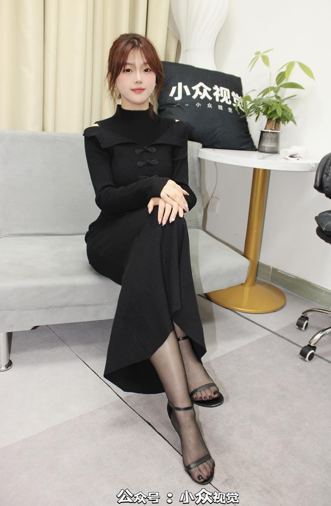 小众视觉 023-小薯条黑丝高跟［121P/1V/5.88G］插图1