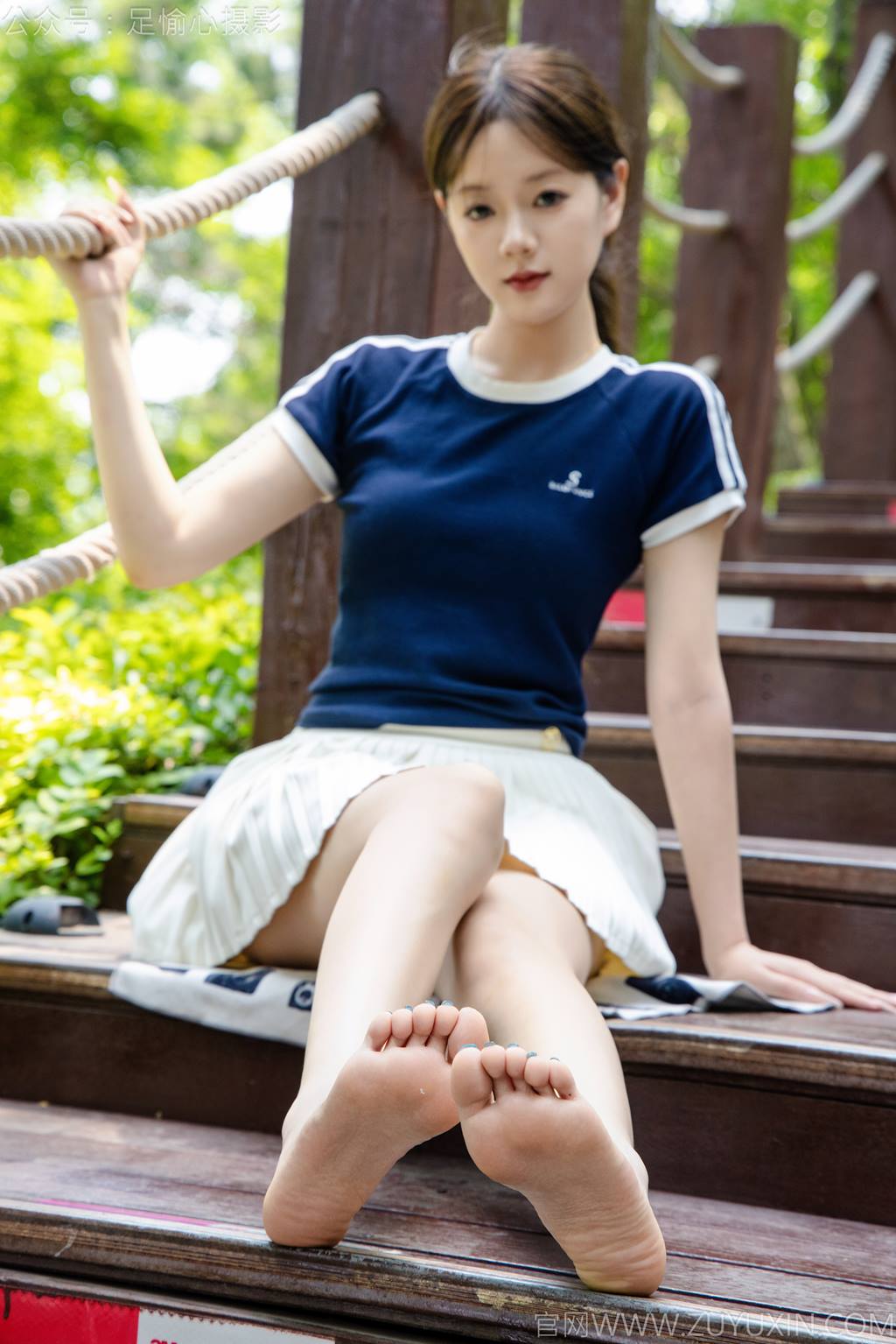 足愉心 NO.039 嘉怡（搭配：体操服、白色短裙、白色棉袜、运动鞋）[120P/2V/14.8GB]插图