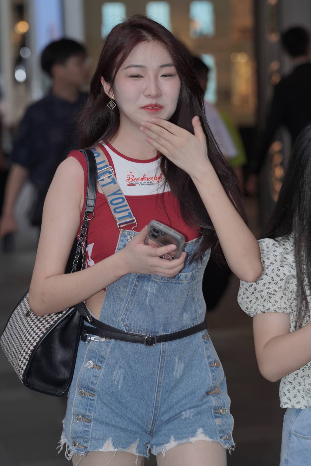 精选街拍作品 NO.5965 甜美清新牛仔短裤[181P/509MB]插图2