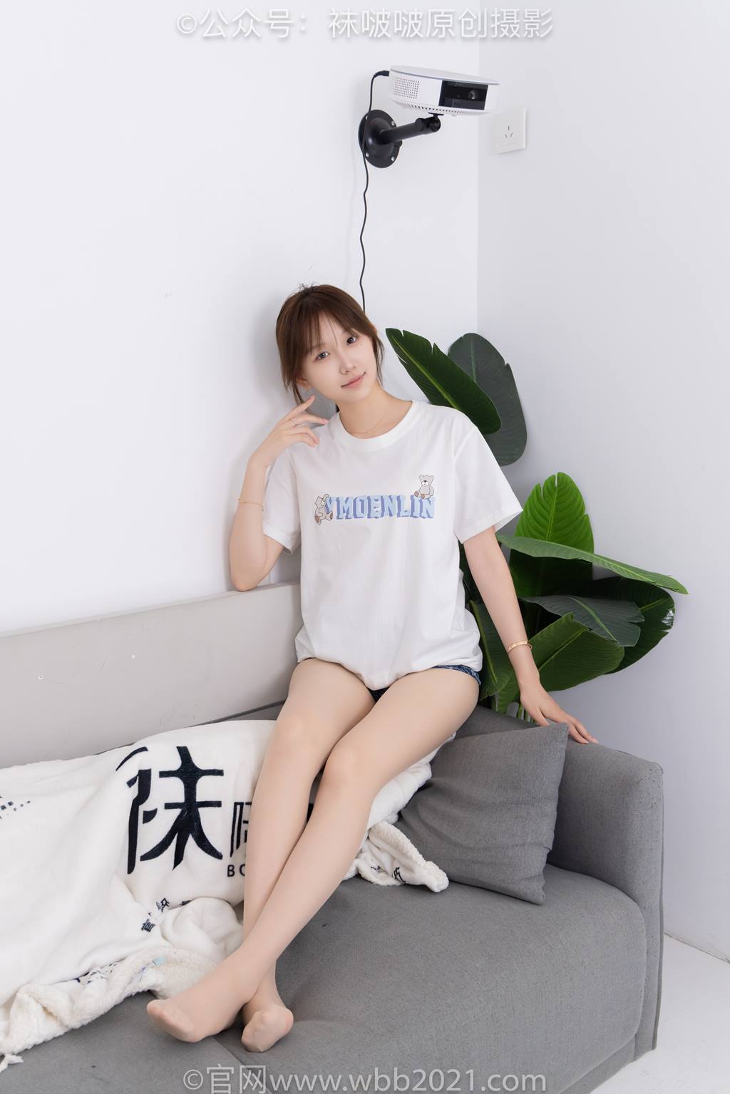 [BoBoSocks袜啵啵]NO.587 香菜-匡威帆布鞋、薄肉丝[179P/1V/9.41GB]插图3