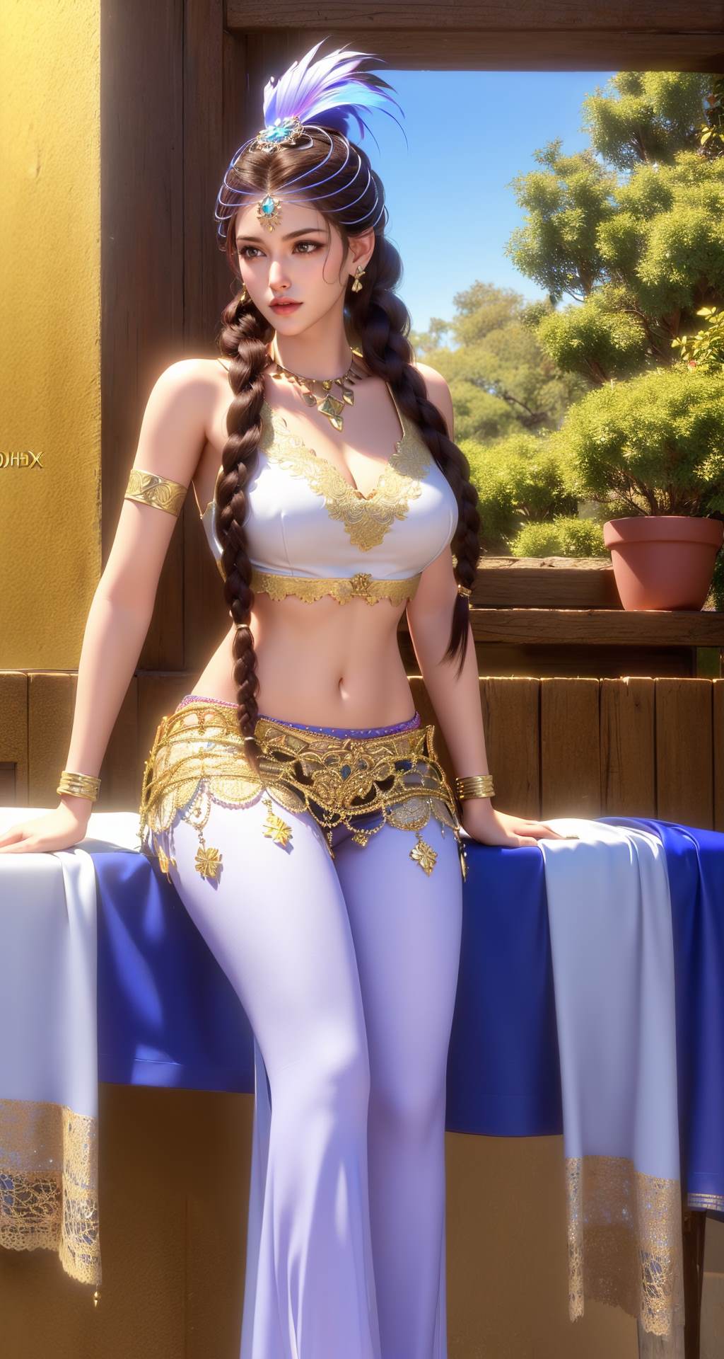 AI绘画 733 三十六骑-胡姬[41P/101M]插图3