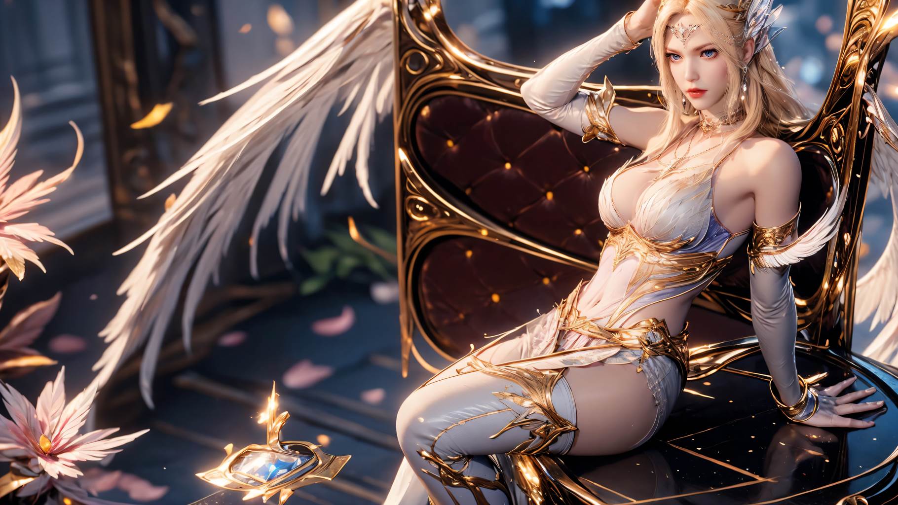 AI绘画 759 千仞雪-六翼天使[102P/501MB]插图2