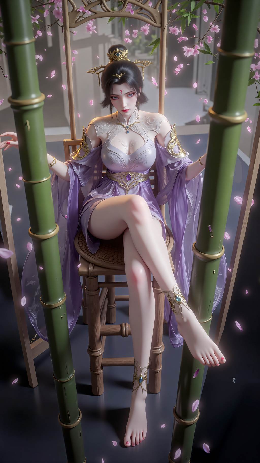 AI绘画 751 燕倾菲梅妃姜立 [16P/112MB]插图2