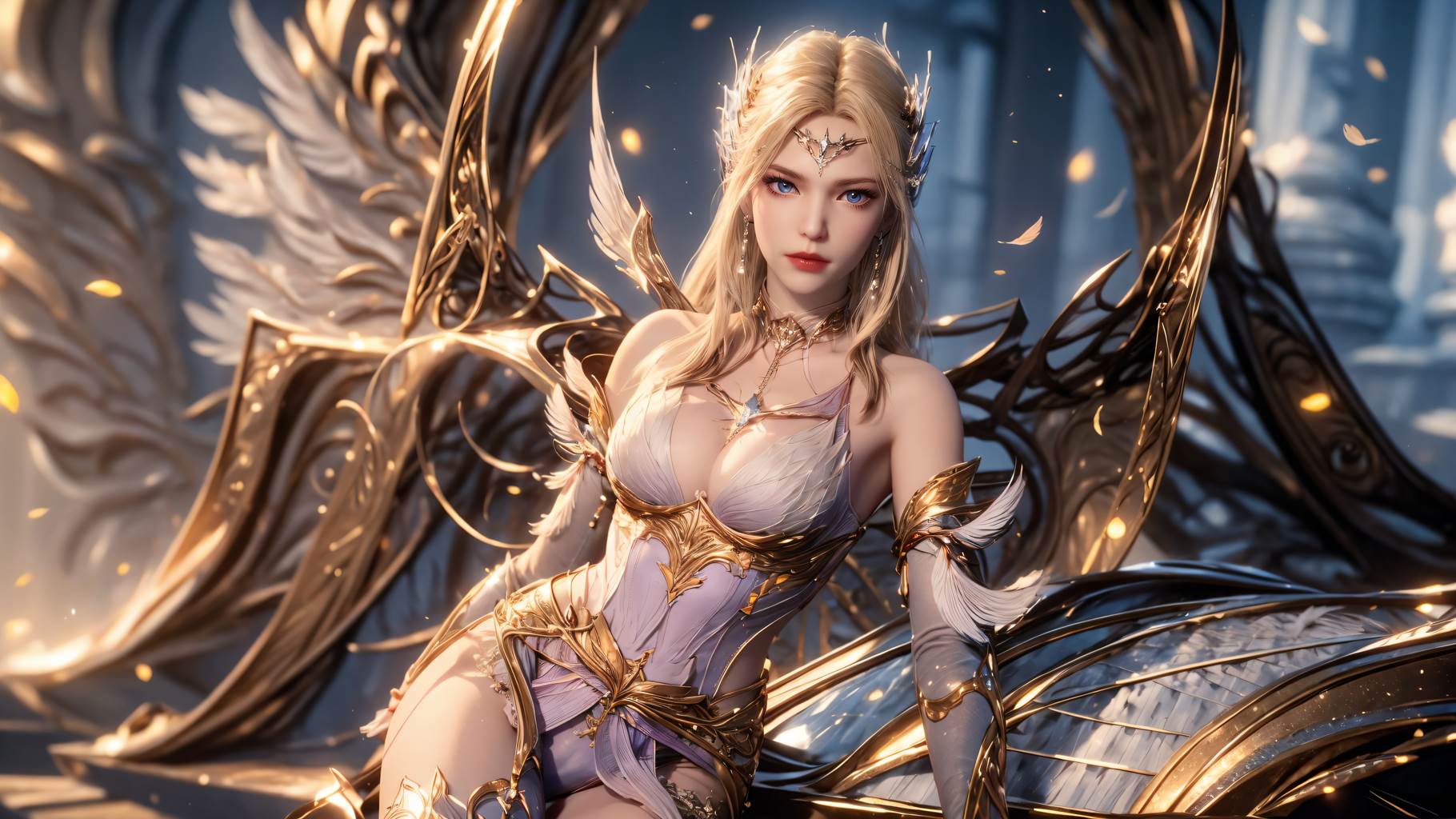 AI绘画 759 千仞雪-六翼天使[102P/501MB]插图3