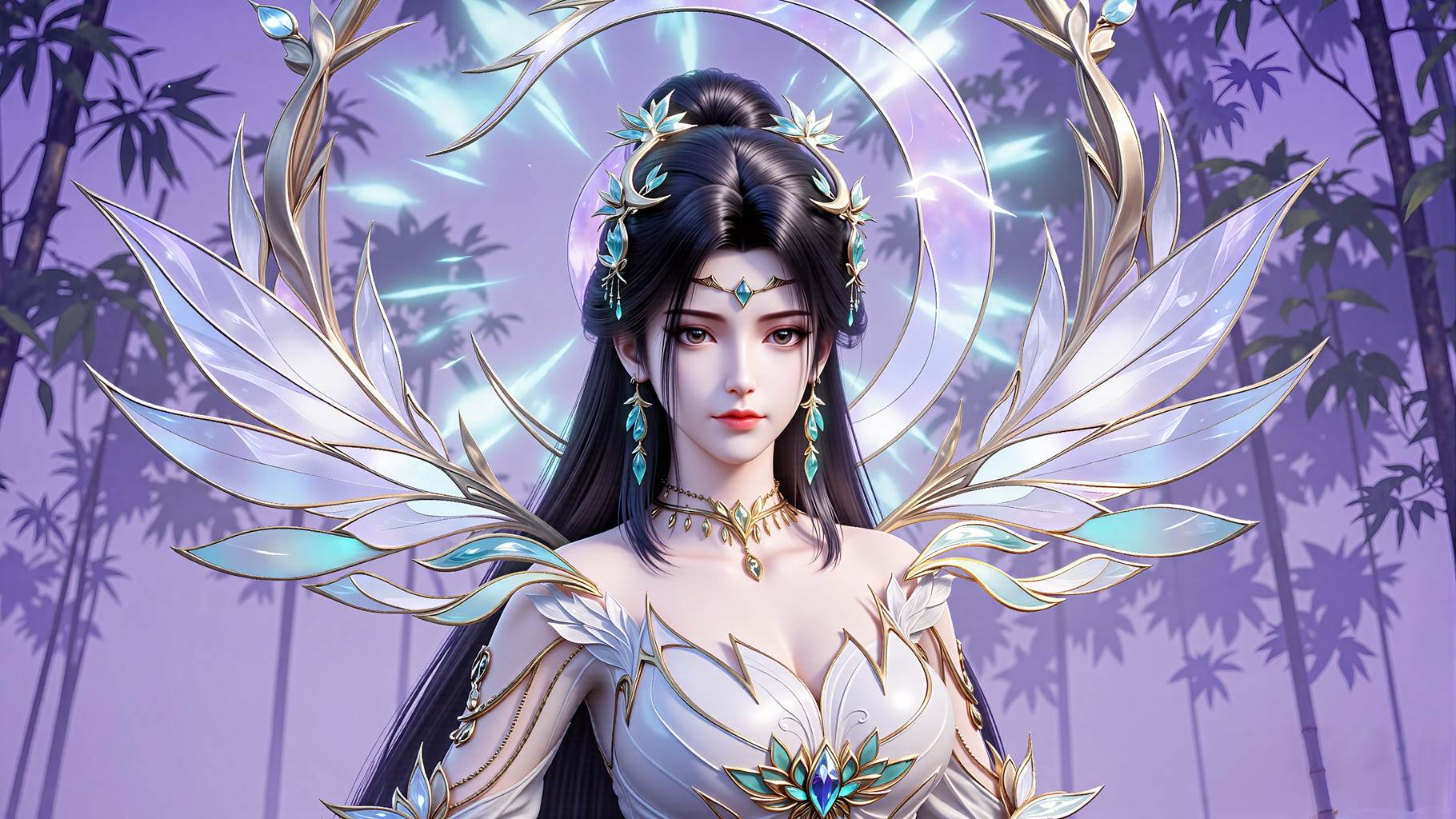 AI绘画 751 燕倾菲梅妃姜立 [16P/112MB]插图3