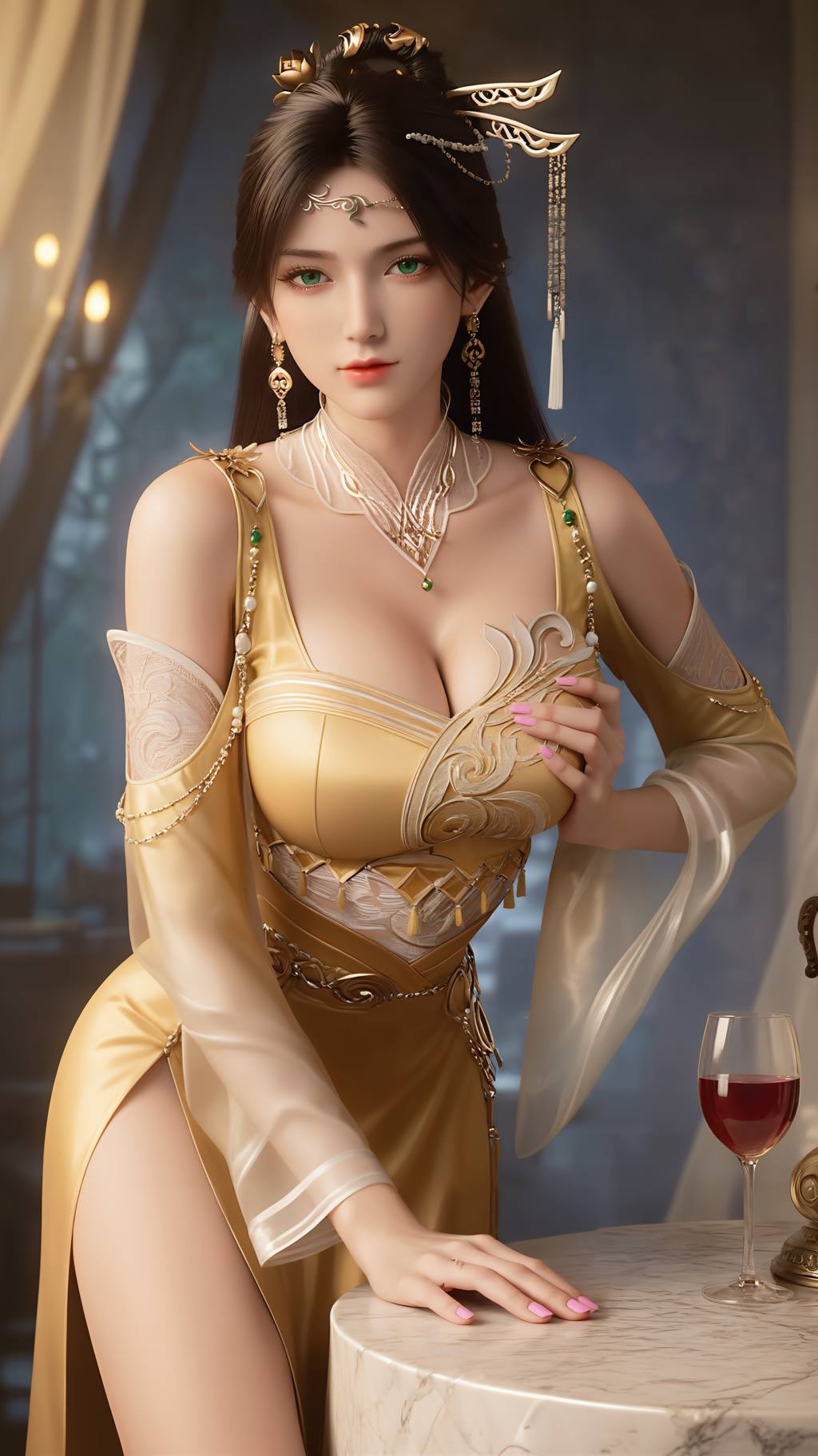 AI绘画 748 金甁儿[359P/1.11G]插图1