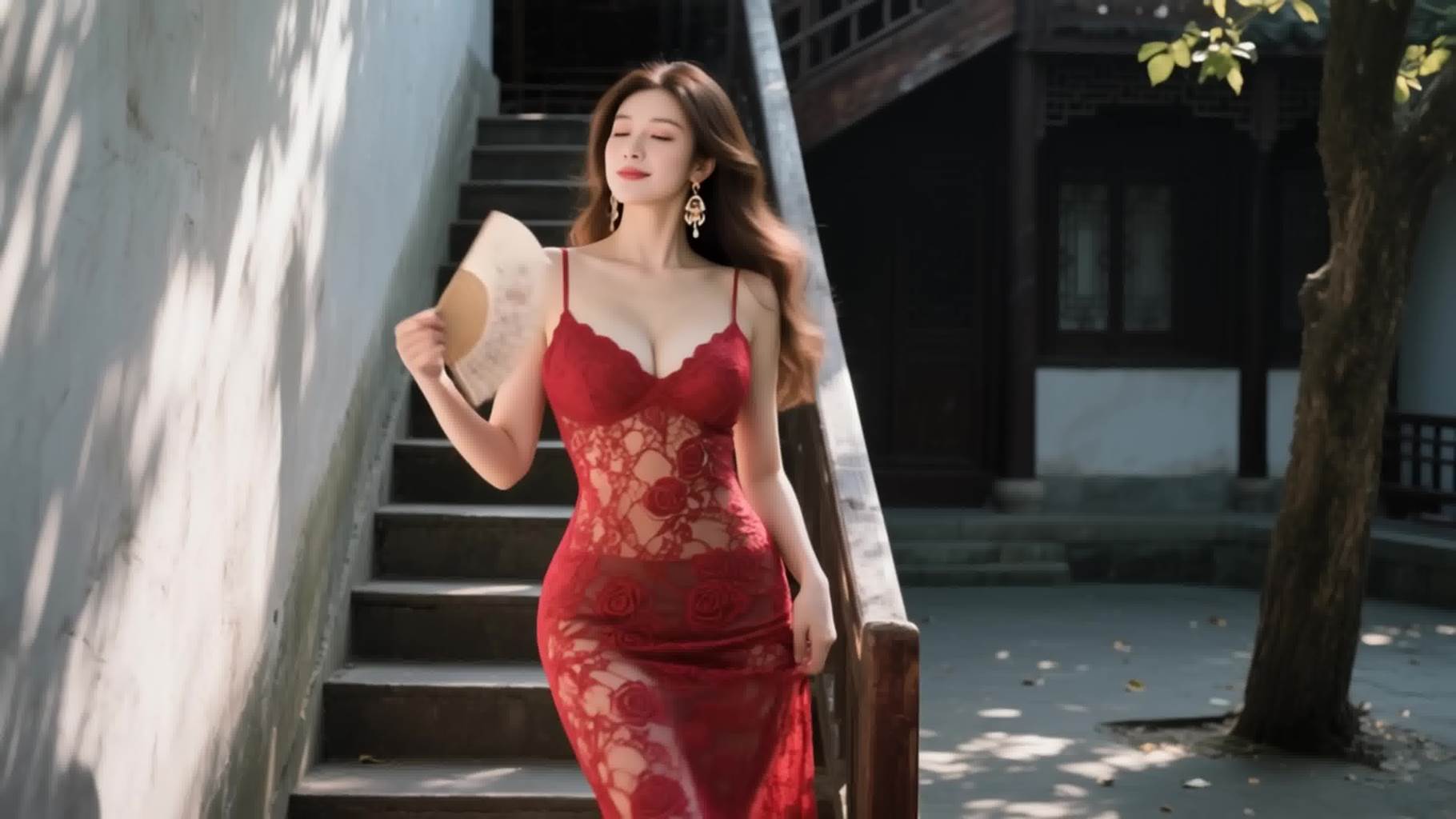 AI VIDEO 099 Eastern Beauty 东方美仁 _ Chill R_B Vibes _ Official Music Video[1V/274MB]插图3