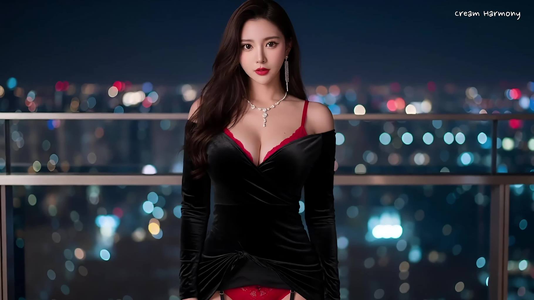 AI VIDEO 097 Cream Harmony–Songs Drenched in Longing – 20 Minutes of Smooth Luxury Chill[4K/1V/1.39GB]插图2