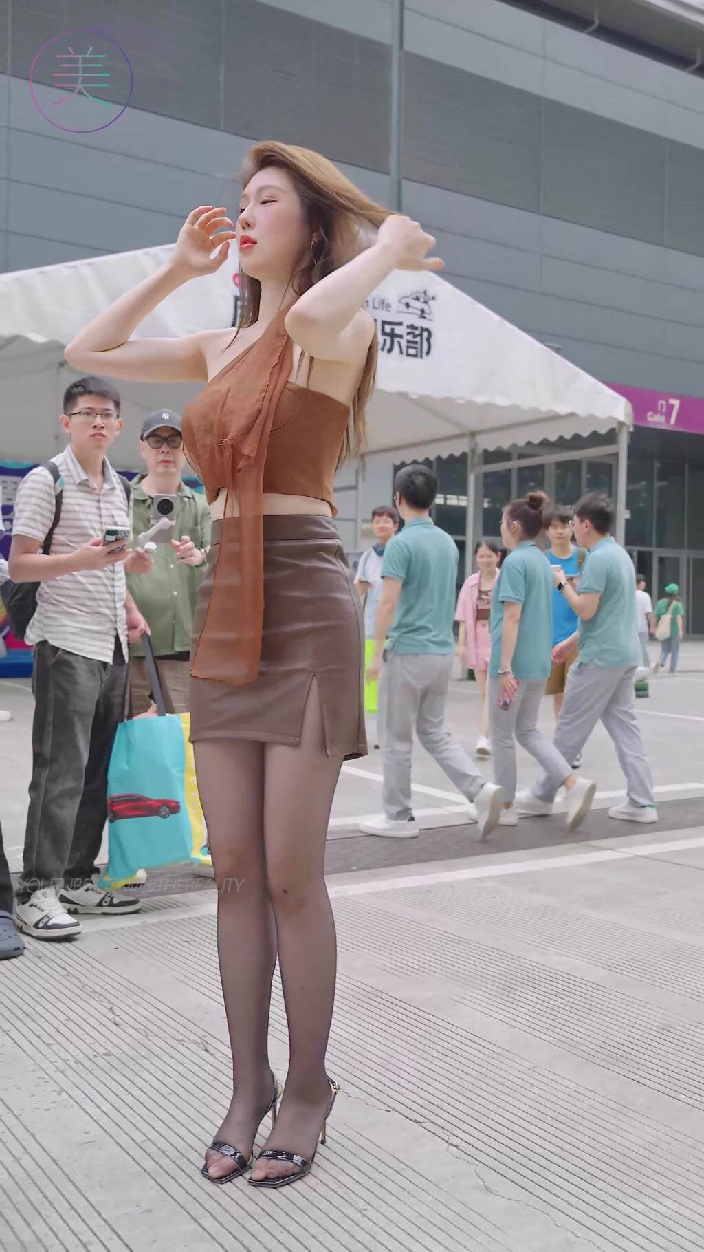 NO.1483 2024 深圳粤港澳大湾区车展 Model 车模随拍 130[1V/472MB]插图