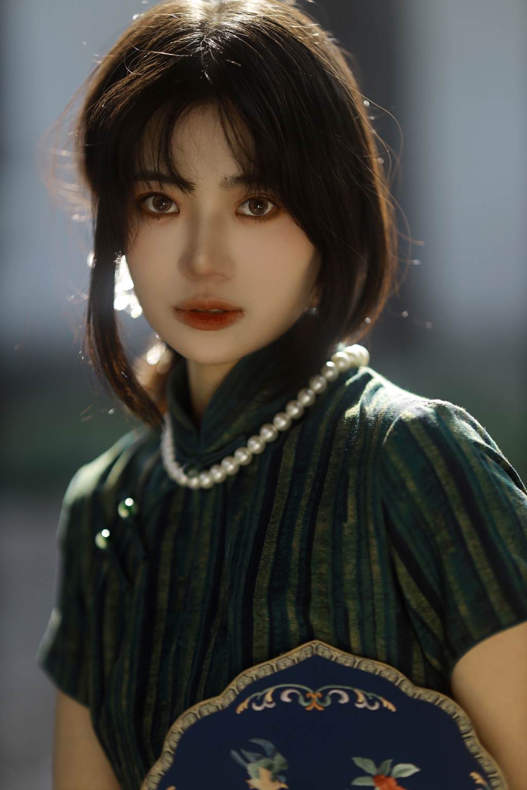 [YITUYU艺图语]2022.11.05 绿意旗袍 Elikaka[35+1P/357MB]插图