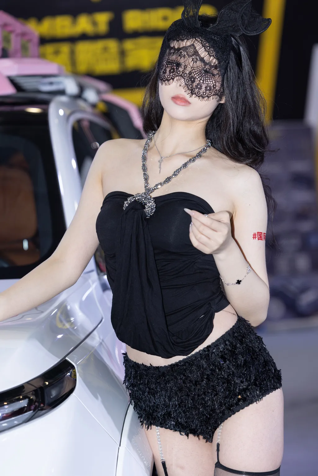 精选街拍作品 NO.6189 姓感黑色套装[126P/377MB]插图1