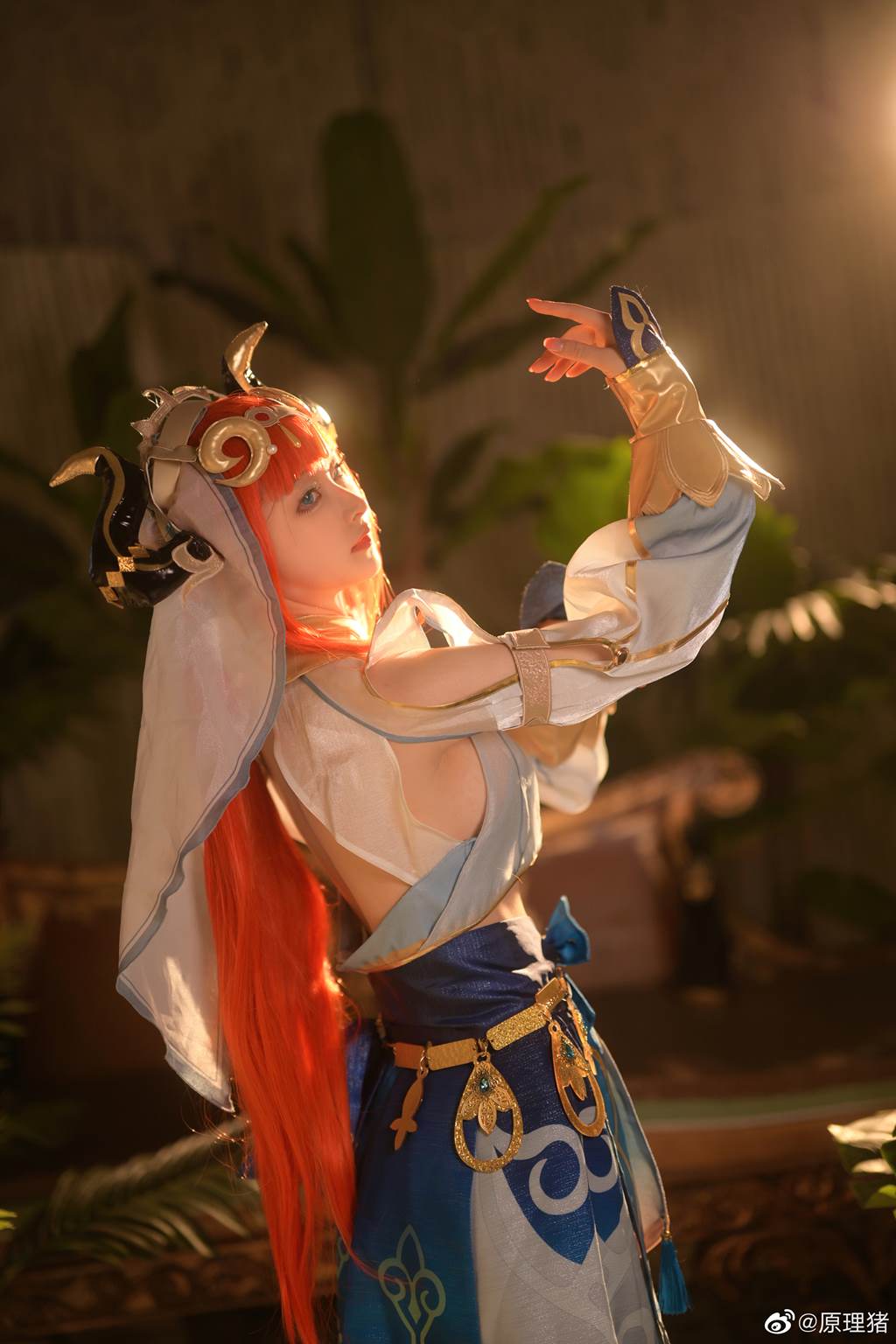 白莉爱吃巧克力 – 原理猪 原神-妮露[10P/416MB]插图2