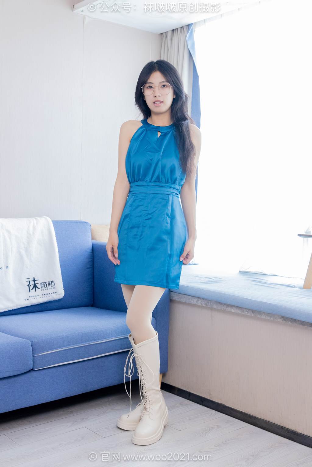 [BoBoSocks袜啵啵]NO.601 奶油-长靴、厚肉丝[144P/1V/6.60GB]插图3