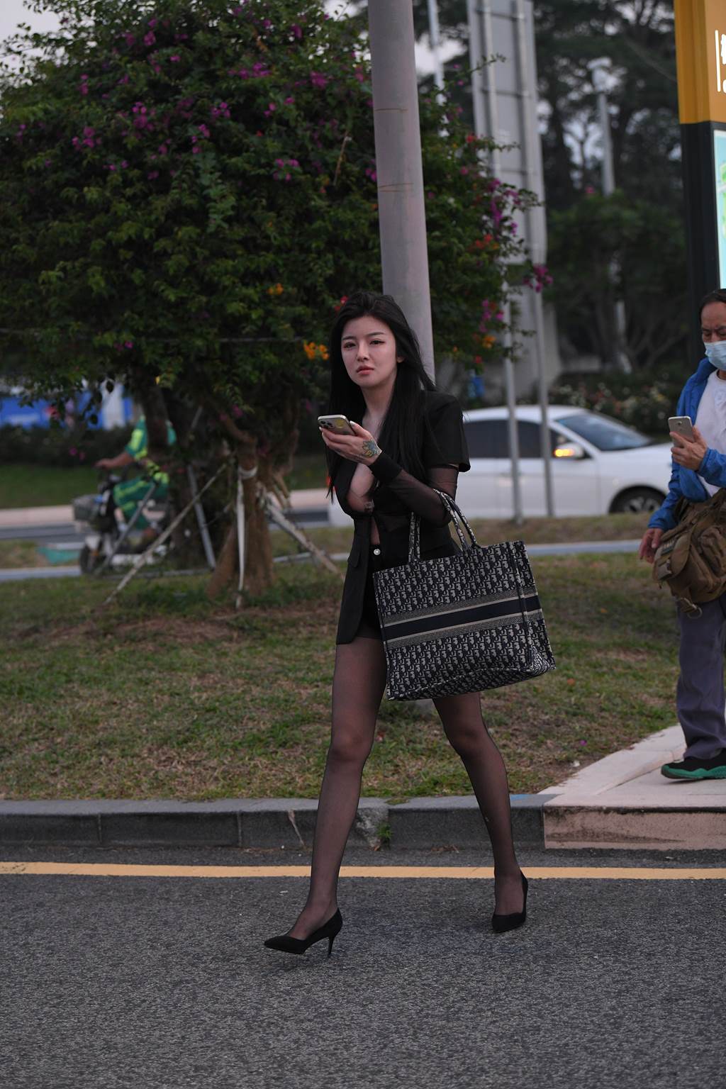 精选街拍作品 NO.6153 黑色系搭配[233P/673MB]插图