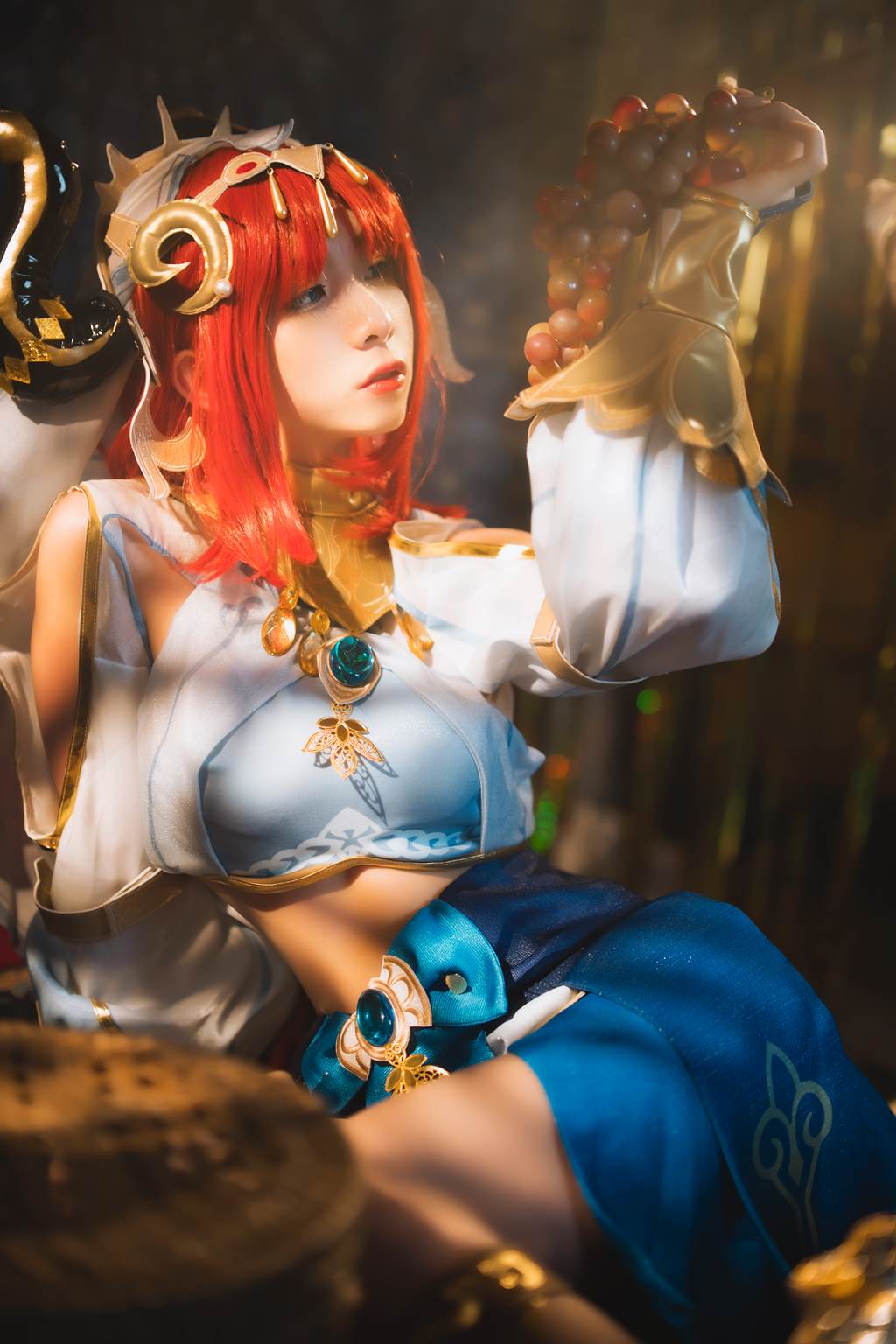 [YITUYU艺图语]2022.11.08 原神COS · 妮露 清青琴玖[29+1P/625MB]插图