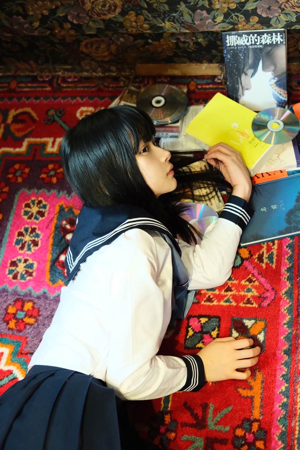 白莉爱吃巧克力 – 原理猪 闺房JK[19P/732MB]插图3