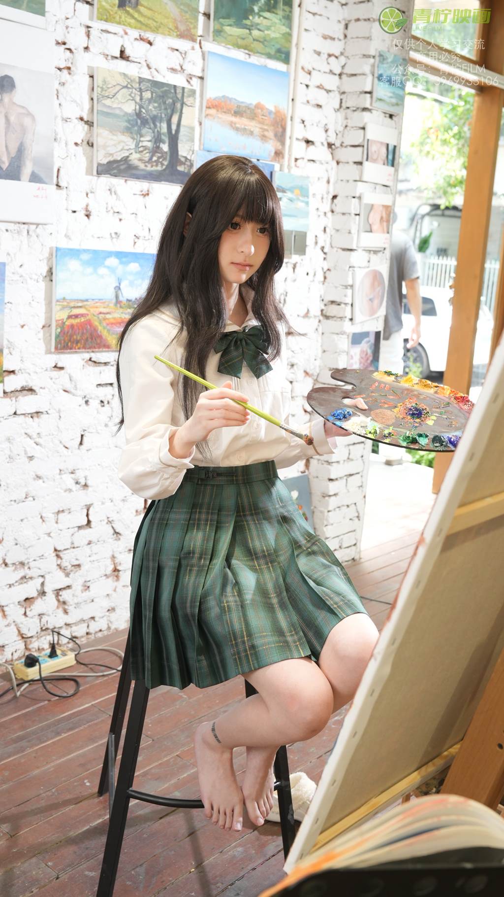 青柠映画 NO.029 – AN 画室JK[146P/336MB]插图1