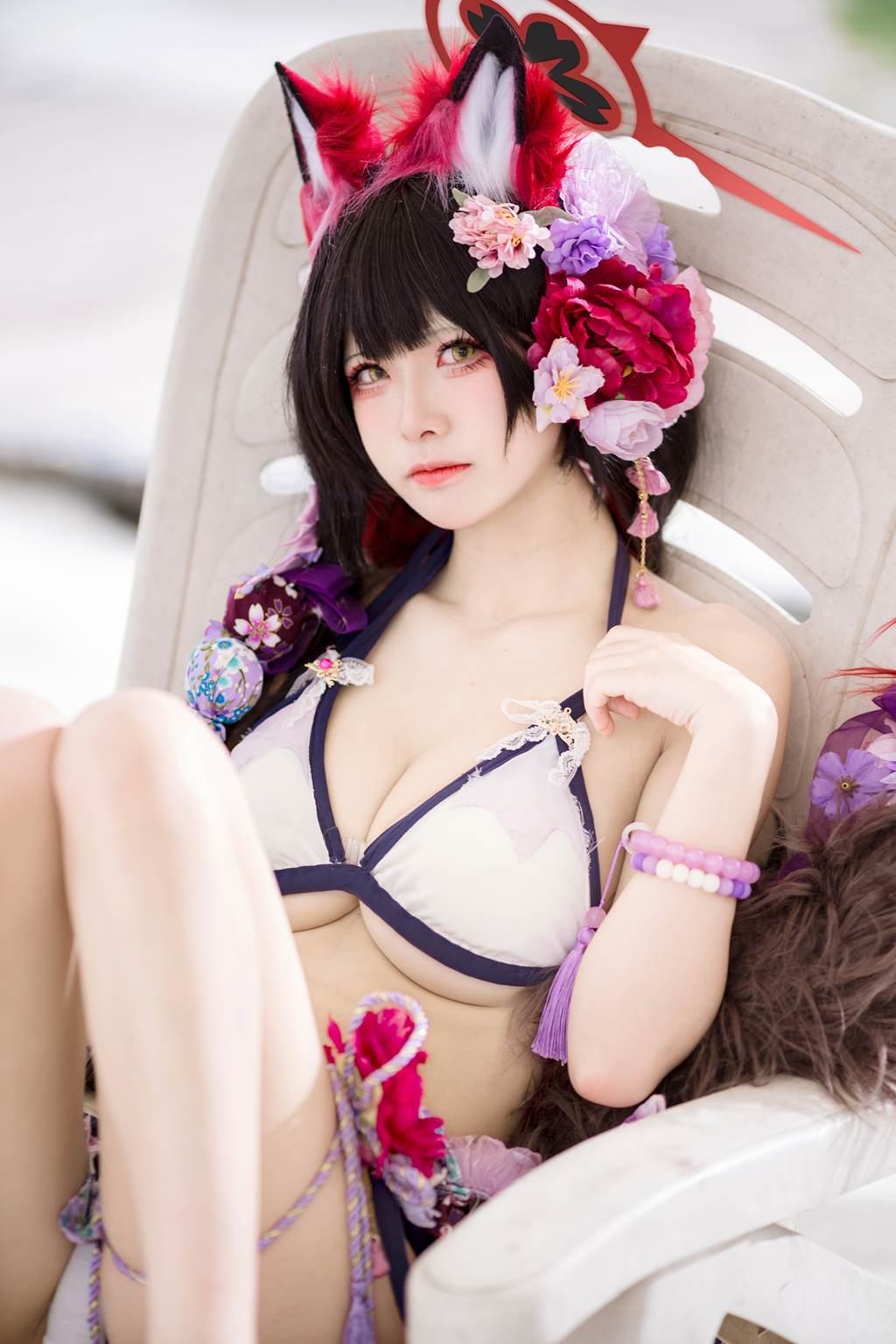 九柒喵  蔚蓝档案 狐坂若藻 泳装[23P/156MB]插图3