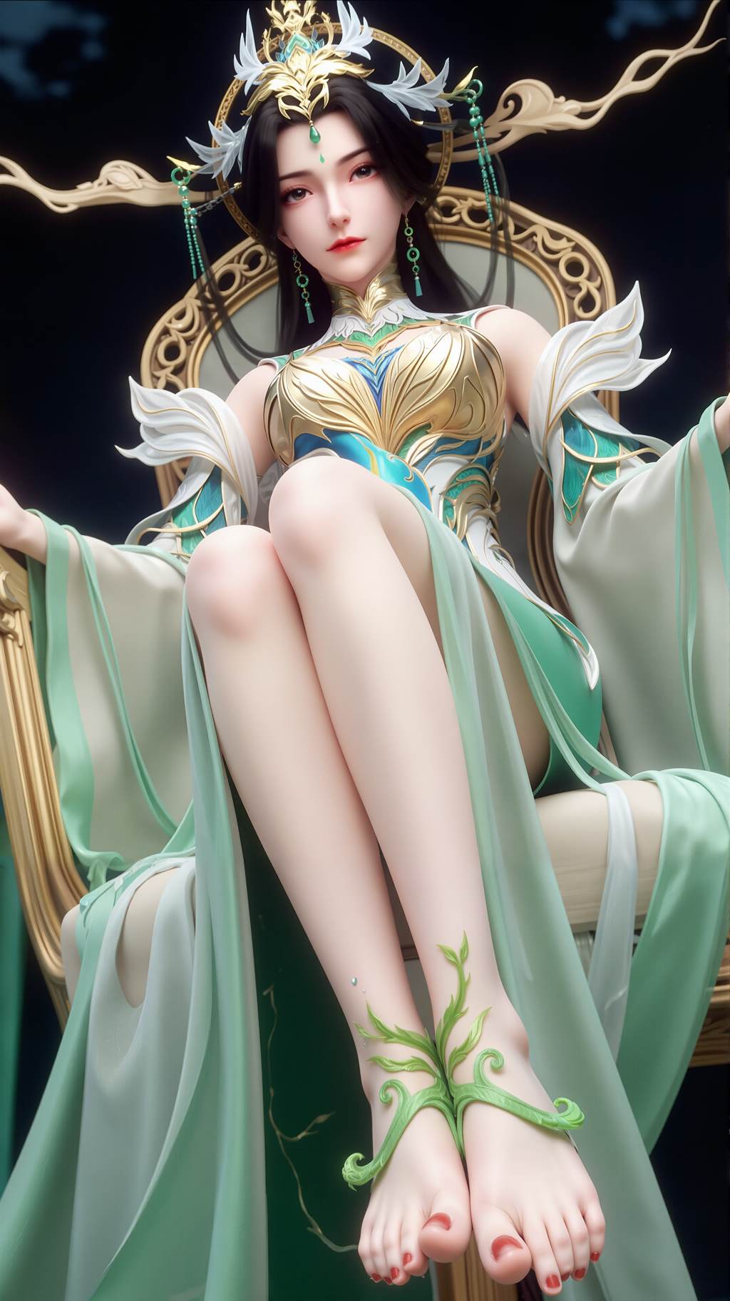 AI绘画 805 完美世界-柳神无敌道[12P/91M]插图3