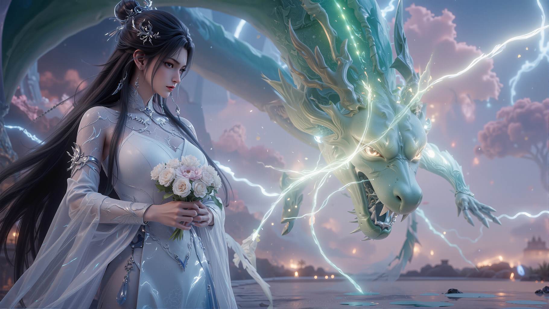 AI绘画 819 诛仙-陆雪琪[17P/116M]插图1